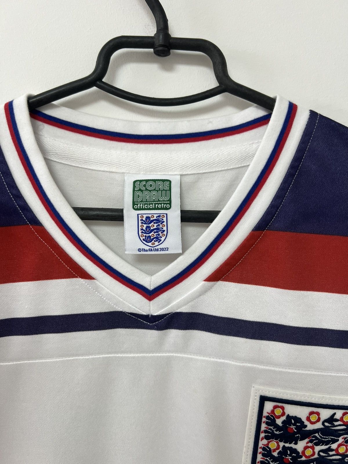 Vintage Vintage England 1980/81 Home Jersey Football Shirt Remake XL Size US XL / EU 56 / 4 - 5 Thumbnail