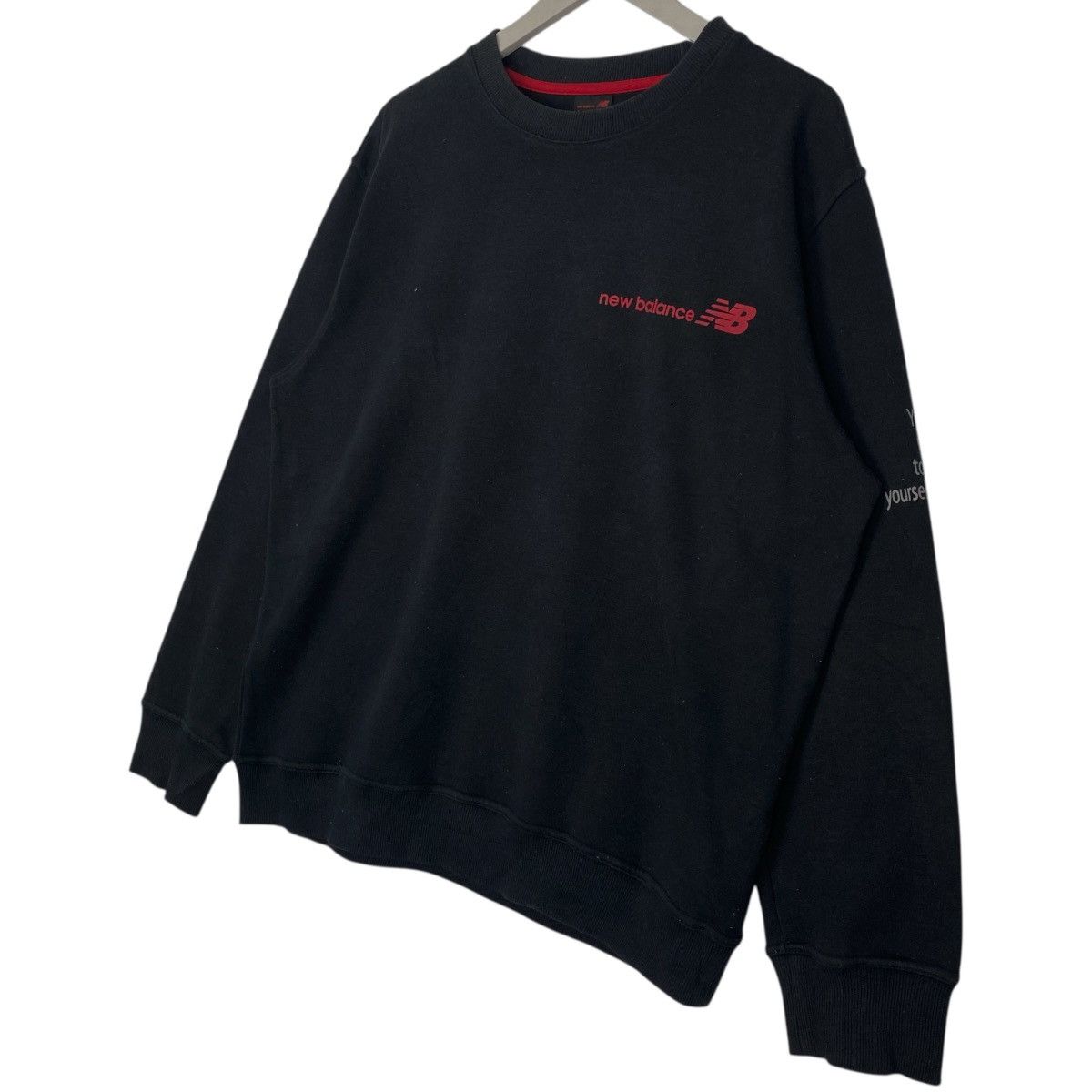 Vintage Vintage New Balance Crewneck Sweatshirt Black Size 3L Size US L / EU 52-54 / 3 - 2 Thumbnail