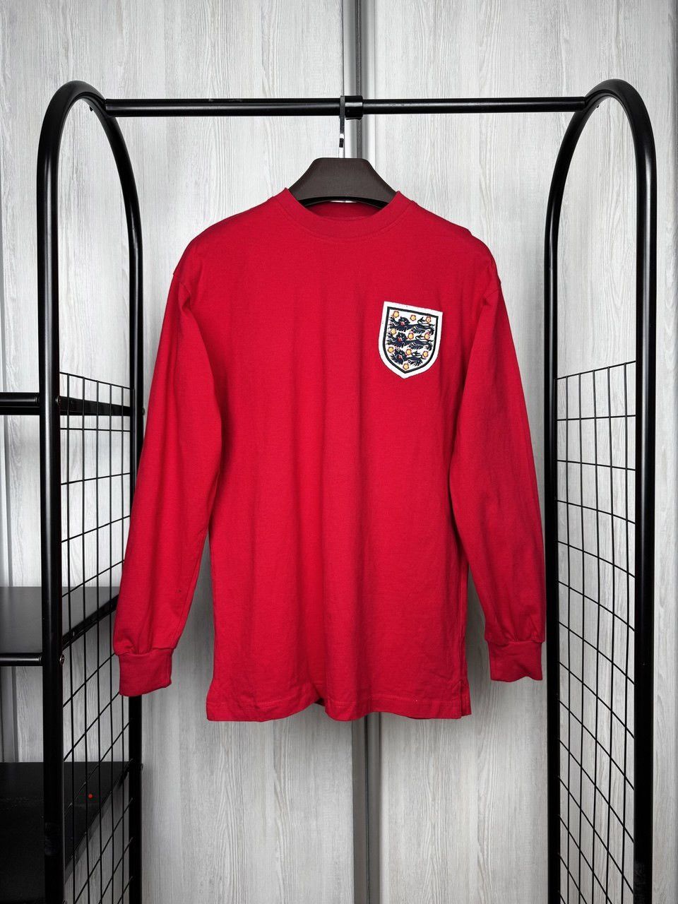 Other England 1966 Football Soccer Jersey Retro Replica Score Draw Size US M / EU 48-50 / 2 - 1 Thumbnail