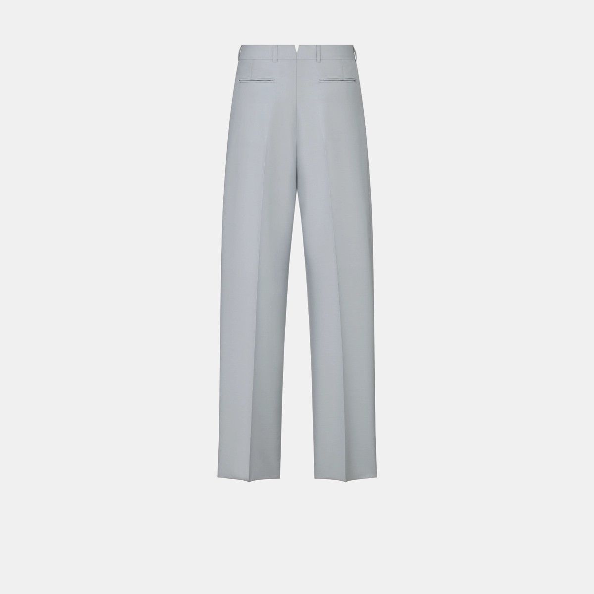 Dior o1w1db11024 Wide-Leg Pants in Grey Size US 38 / EU 54 - 2 Thumbnail