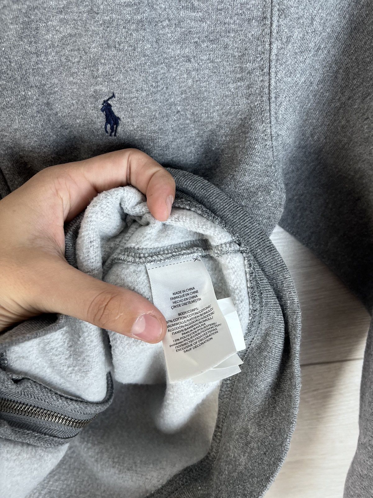 Polo Ralph Lauren Men’s hoodie zip Polo Ralph Lauren Y2K Size US XXS / EU 40 - 8 Thumbnail