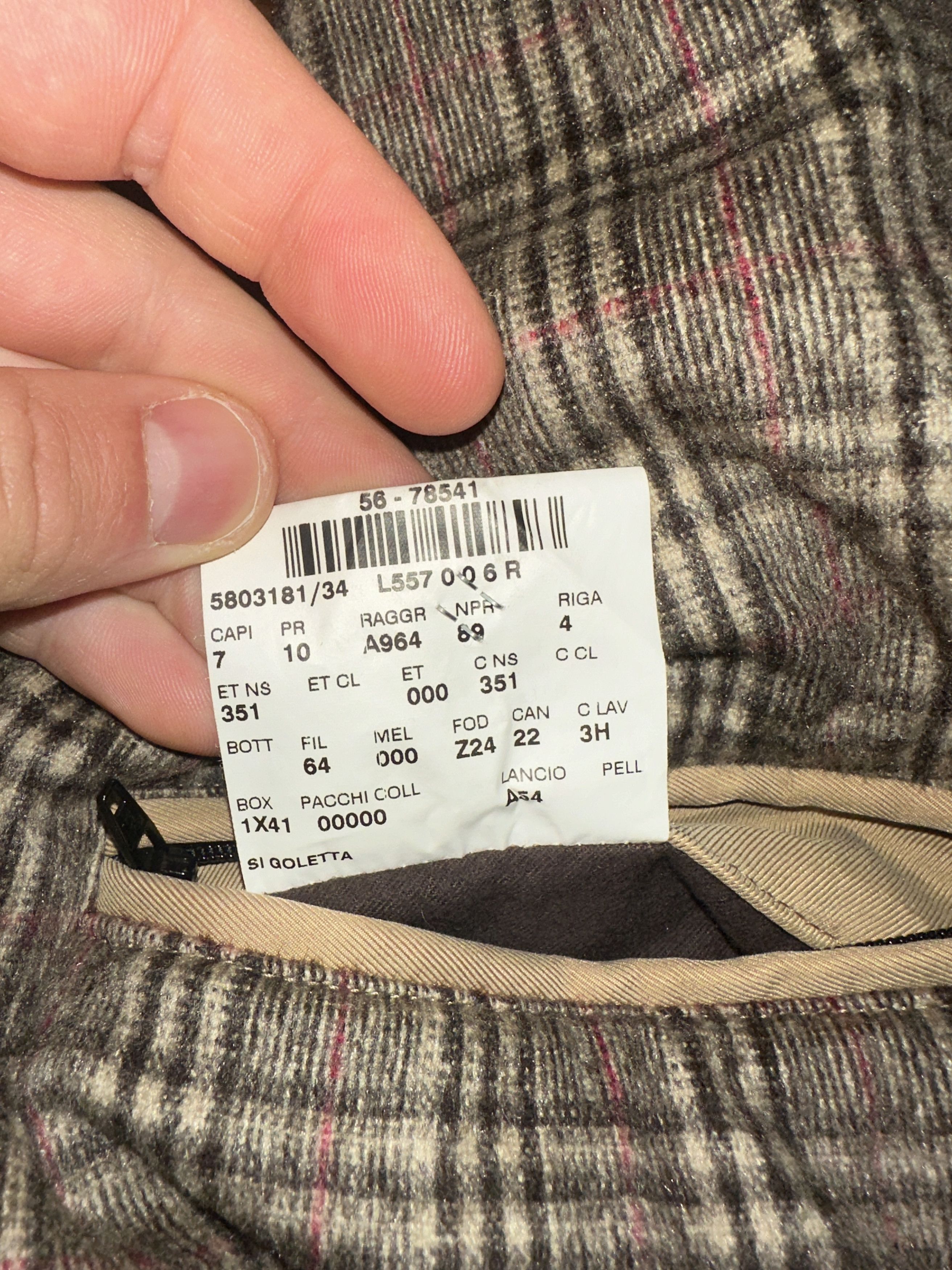 Corneliani Corneliani ID Technical Jacket Wool Lined EMF Pocket 58 XL Size US M / EU 48-50 / 2 - 13 Thumbnail