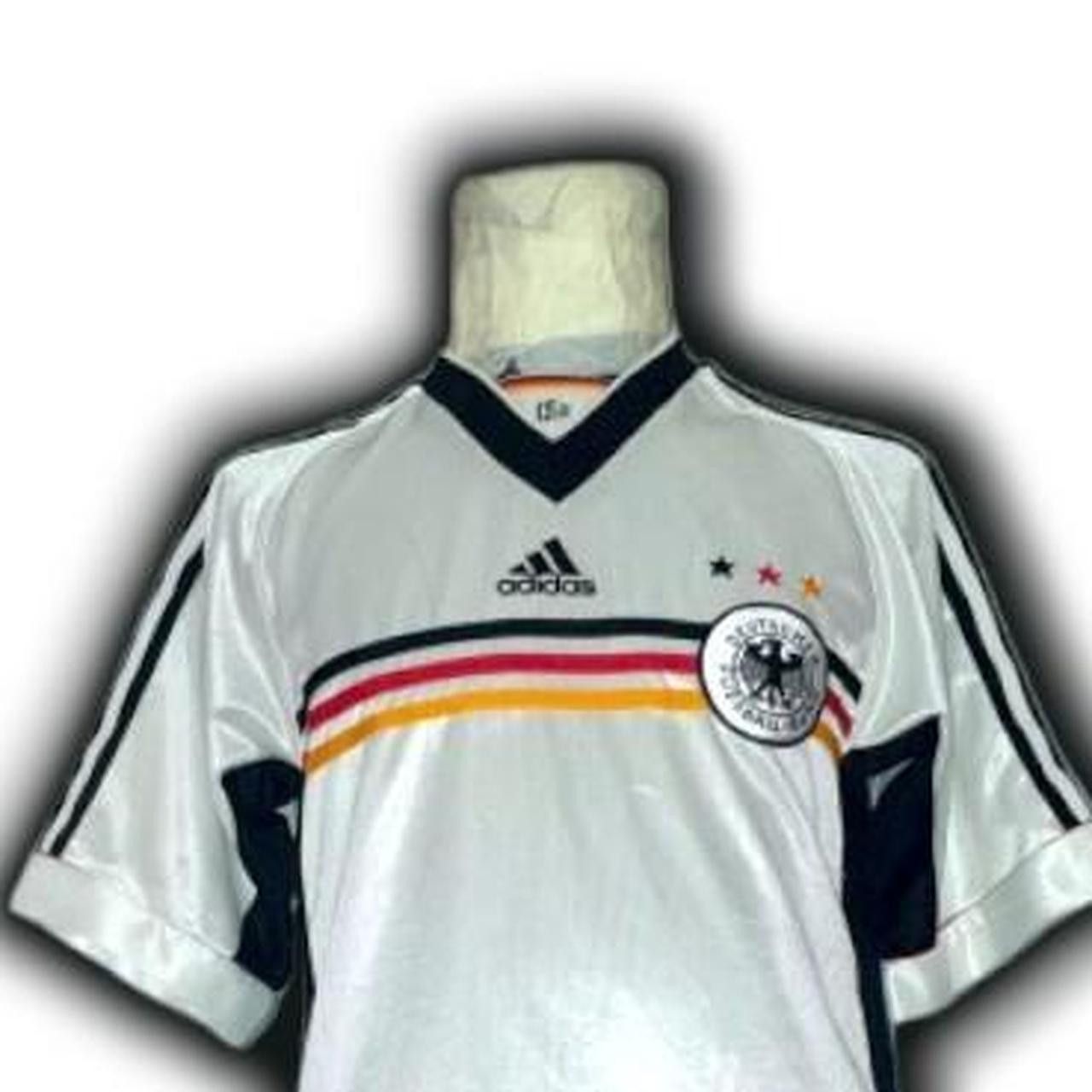 Adidas Germany 1998 1999 Home Shirt Jersey Size US S / EU 44-46 / 1 - 1 Thumbnail