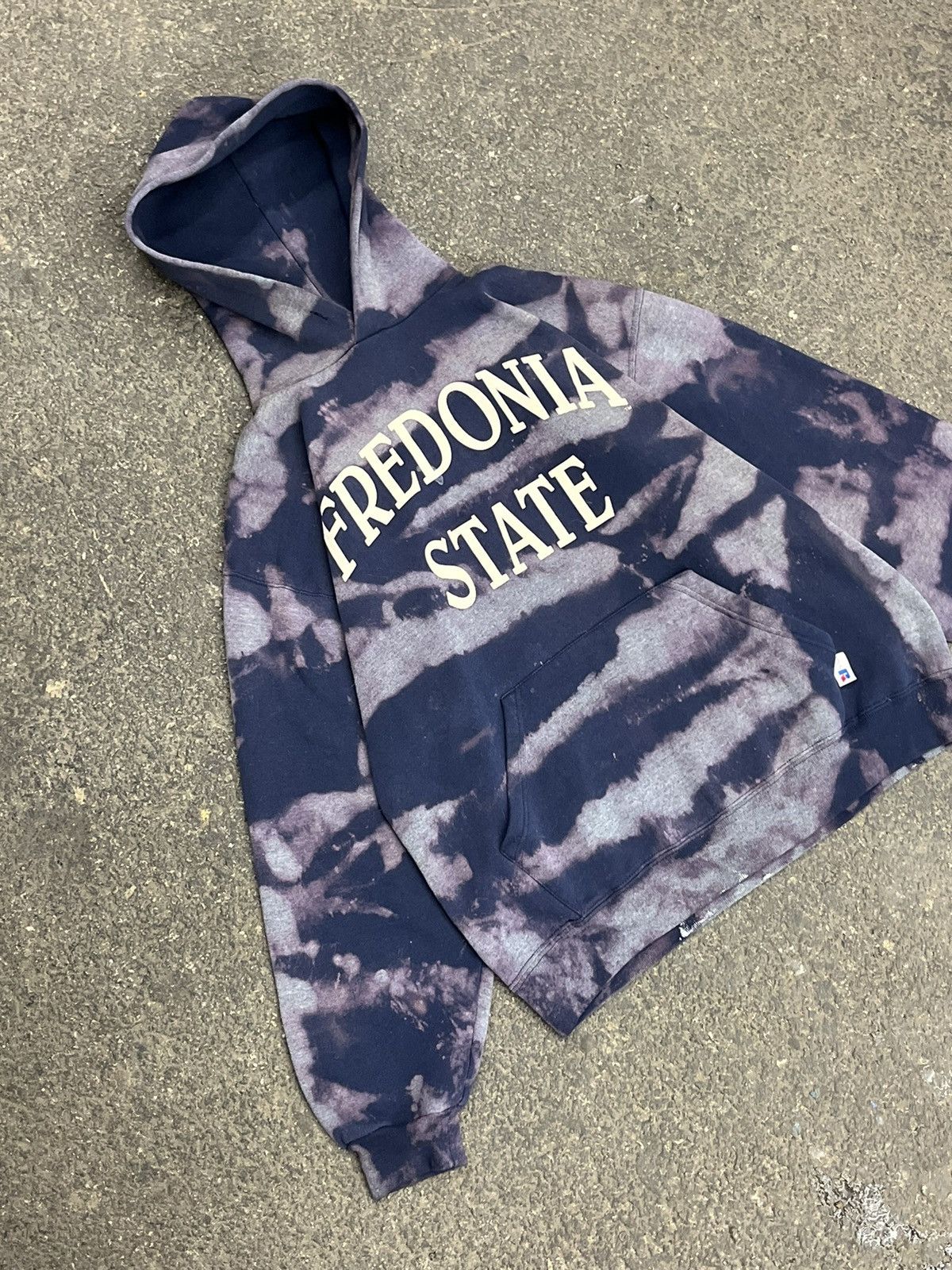 Russell Athletic × Vintage Russell athletic boxy fit hoodie college streetwear hype Size US L / EU 52-54 / 3 - 6 Thumbnail