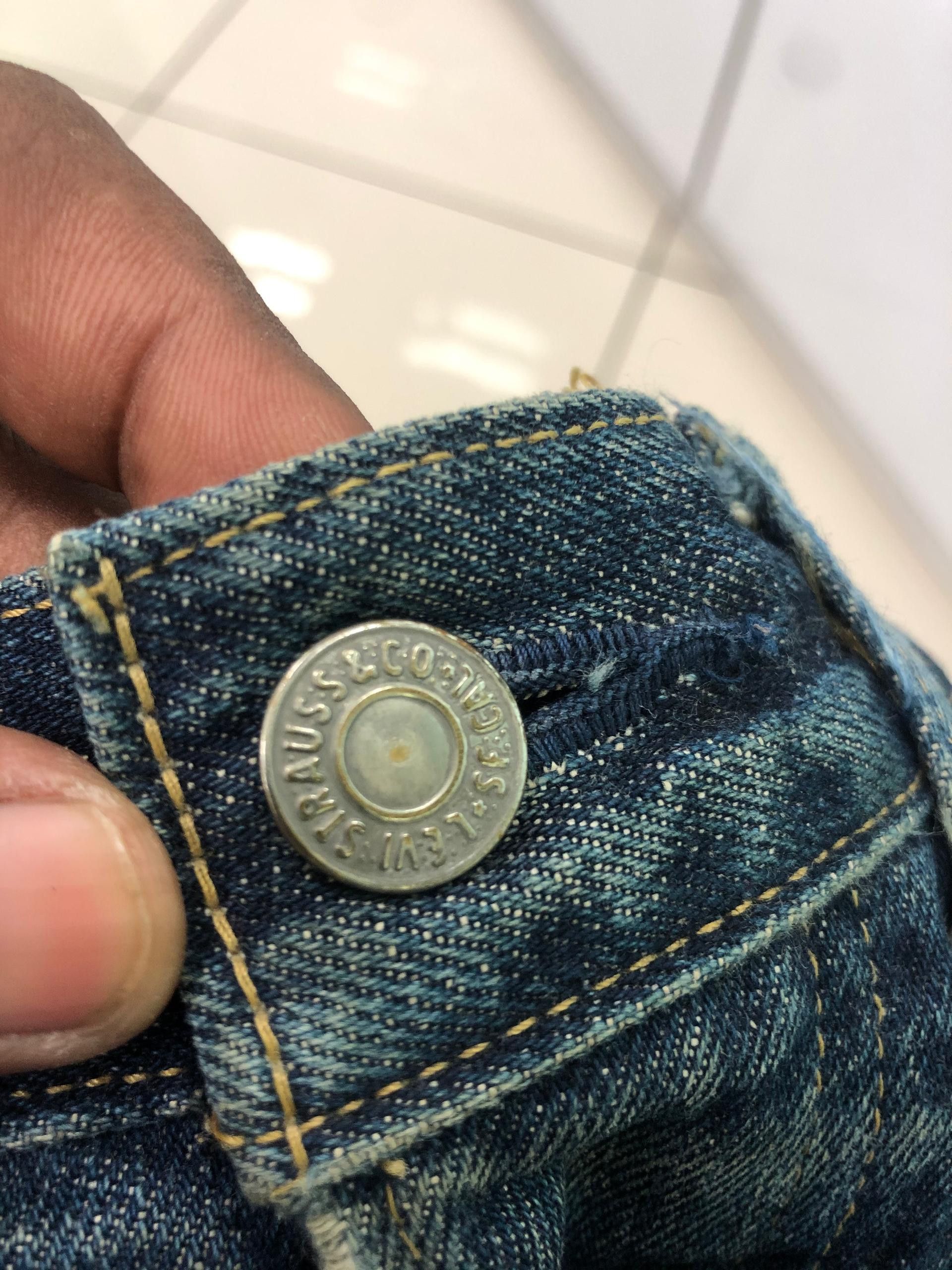 4GSELLER × Levi's Levi's 503 Selvedge denim 5 button distress made in Japan Size US 32 / EU 48 - 8 Thumbnail