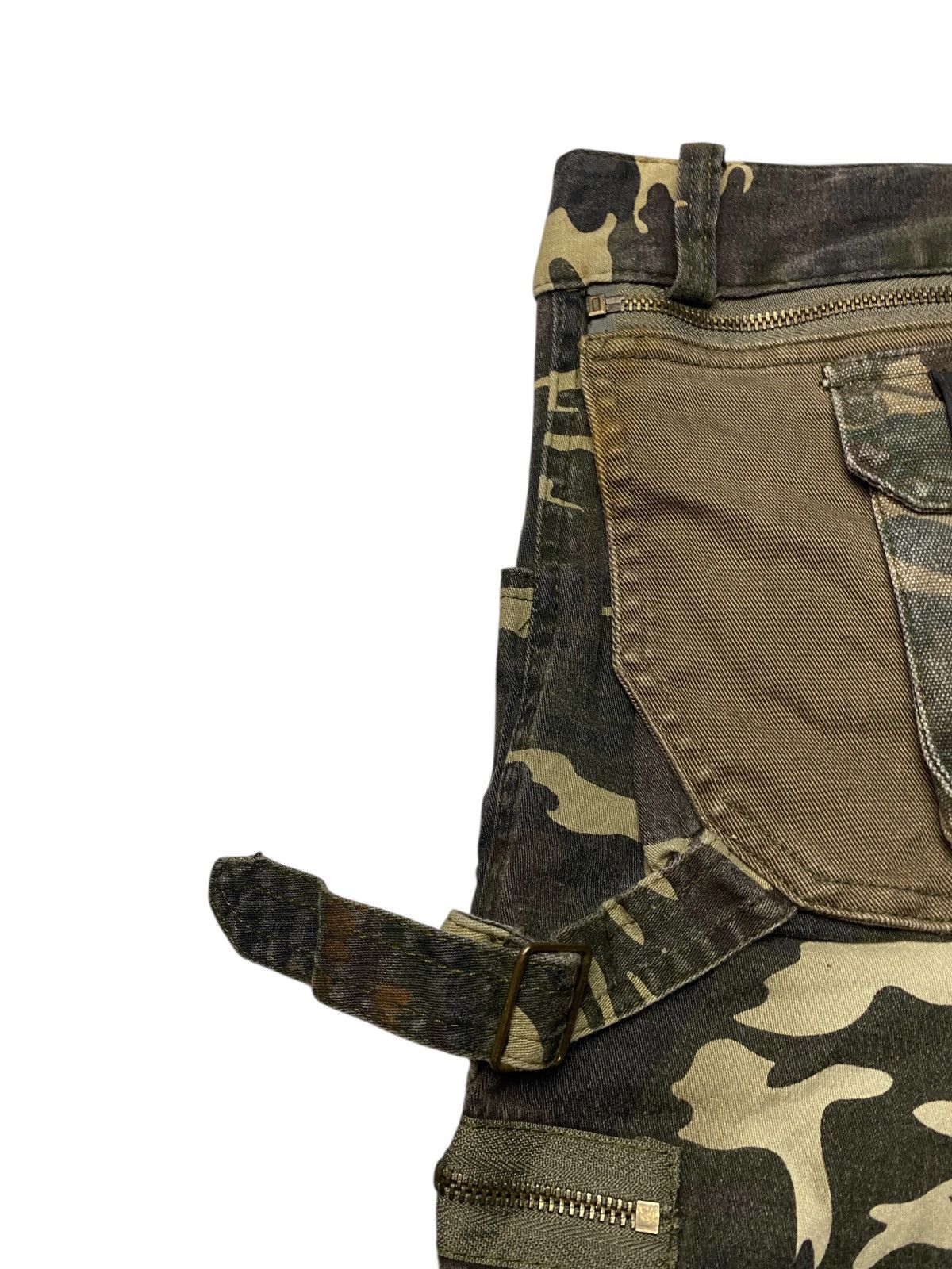 If Six Was Nine 2000's Happy Valley Military Multipocket Flared Pants Size US 26 / EU 42 - 12 Thumbnail