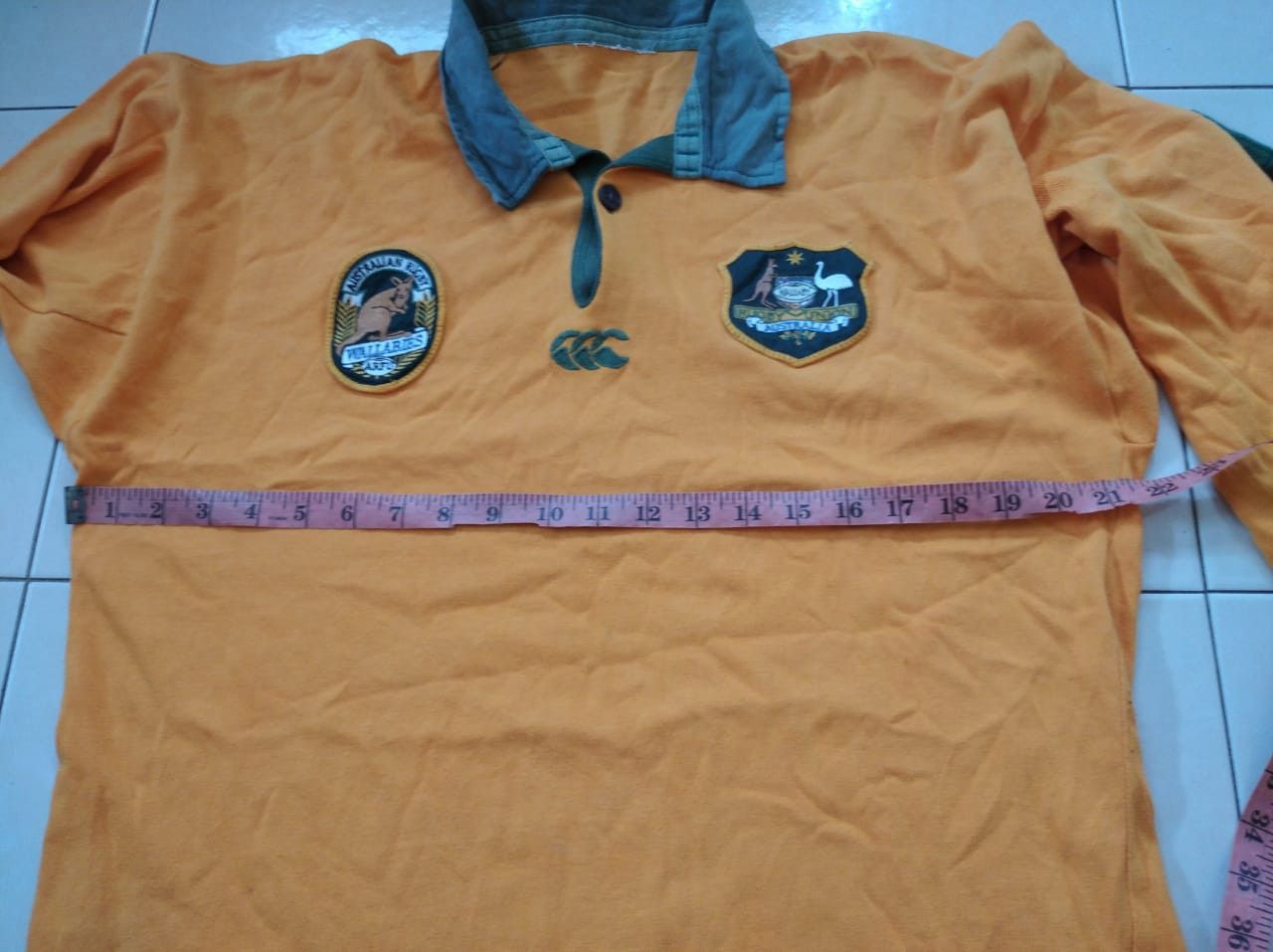Canterbury of New Zealand Vintage 90's Canterbury Australia rugby shirt Size US M / EU 48-50 / 2 - 8 Thumbnail
