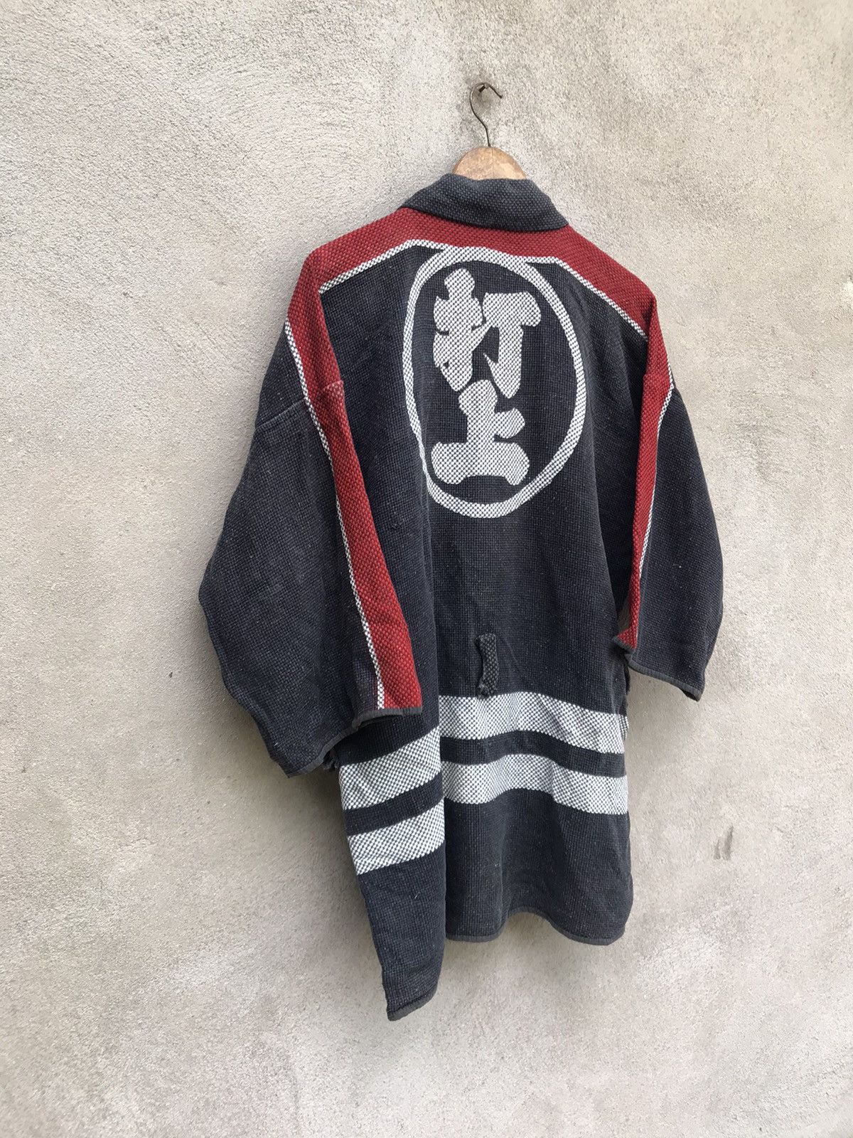 Japanese Brand RARE VINTAGE KIMONO FIREMAN BORO SASHIKO SAMURAI JACKET Size US M / EU 48-50 / 2 - 8 Thumbnail