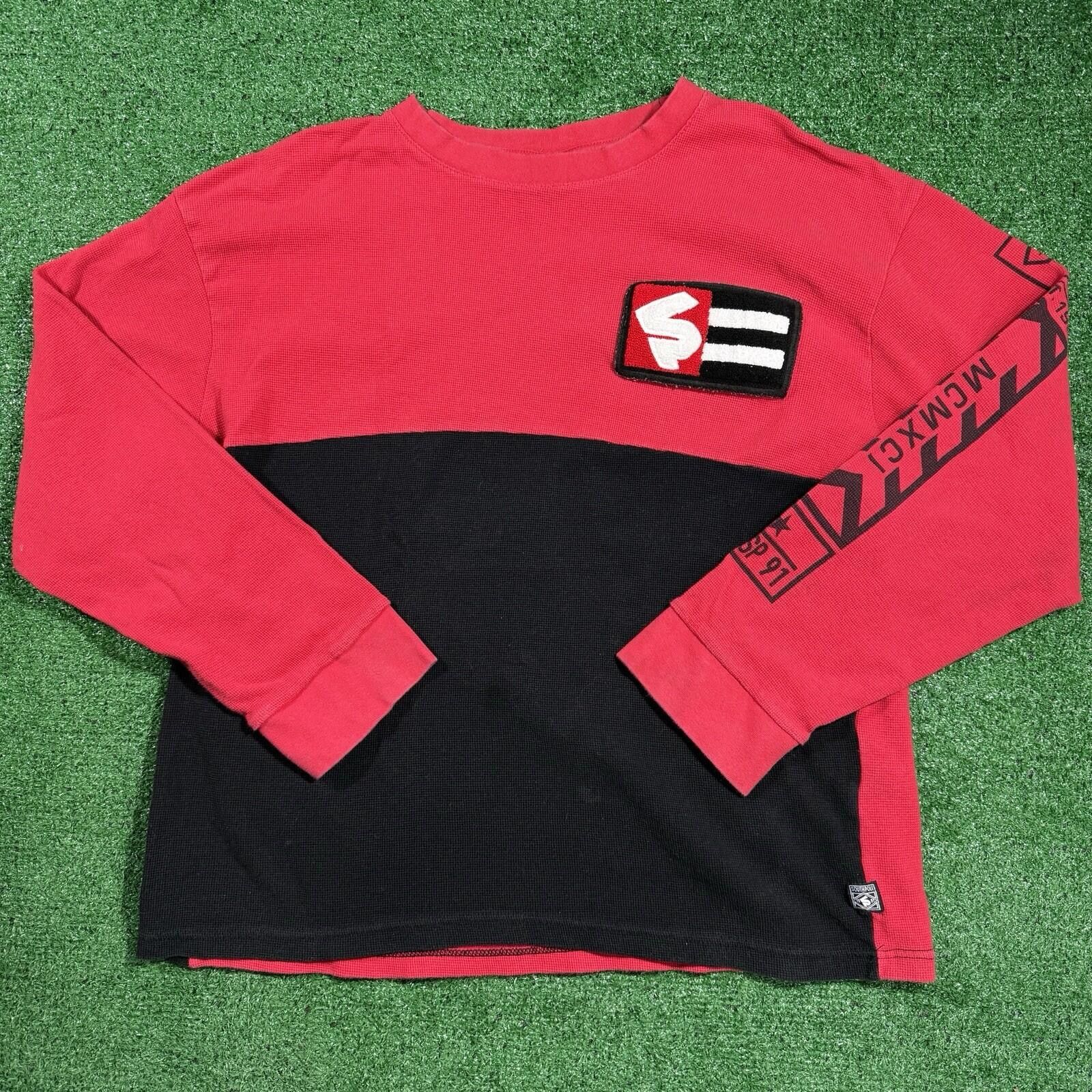 Southpole Vintage Y2K SouthPole Thermal Long Sleeve Shirt Mens M Knit Size US M / EU 48-50 / 2 - 1 Thumbnail