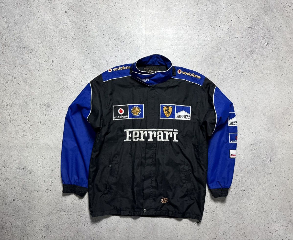 Ferrari Marlboro Vodafone Vintage Racing Jacket F1 Nascar