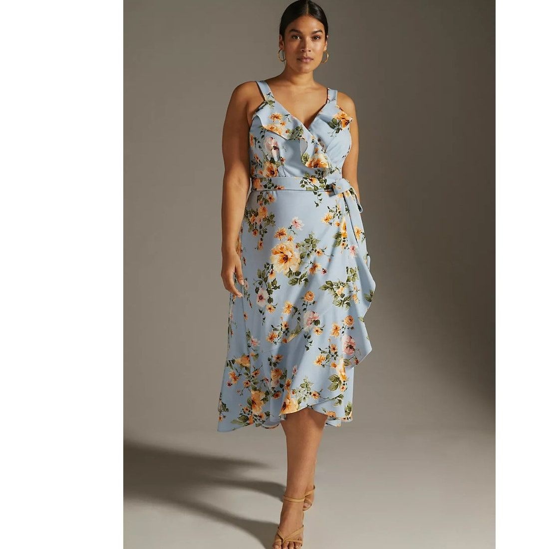 Anthropologie NWT Anthropologie Hutch Eden Wrap Dress $198 XXSP Floral Size XXS / US 00 / IT 34 - 5 Thumbnail