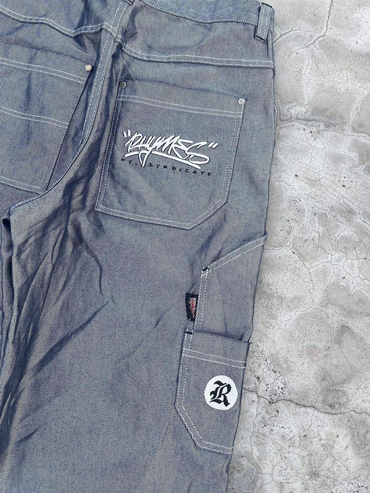 JNCO Y2K Rhymes NY Syndicate hip hope records pant Size US 32 / EU 48 - 2 Thumbnail
