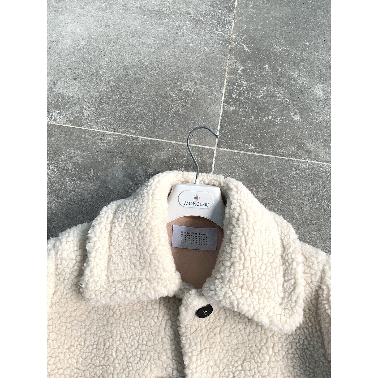 Designer × Harris Wharf London Women's HARRIS WHARF Teddy Trench Coat Jacket IT 40 EU 36 S Size S / US 4 / IT 40 - 12 Thumbnail