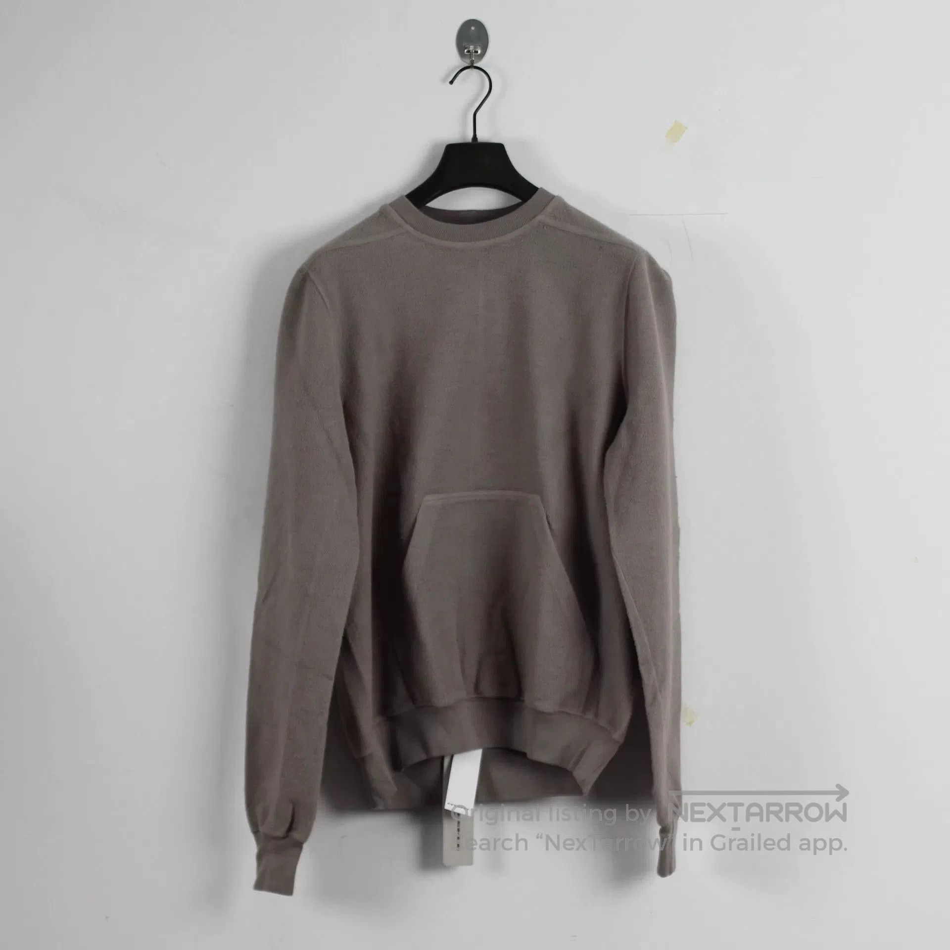 Rick Owens Rick Owens Reversible Sweatshirt in Gray. Size US S / EU 44-46 / 1 - 1 Thumbnail