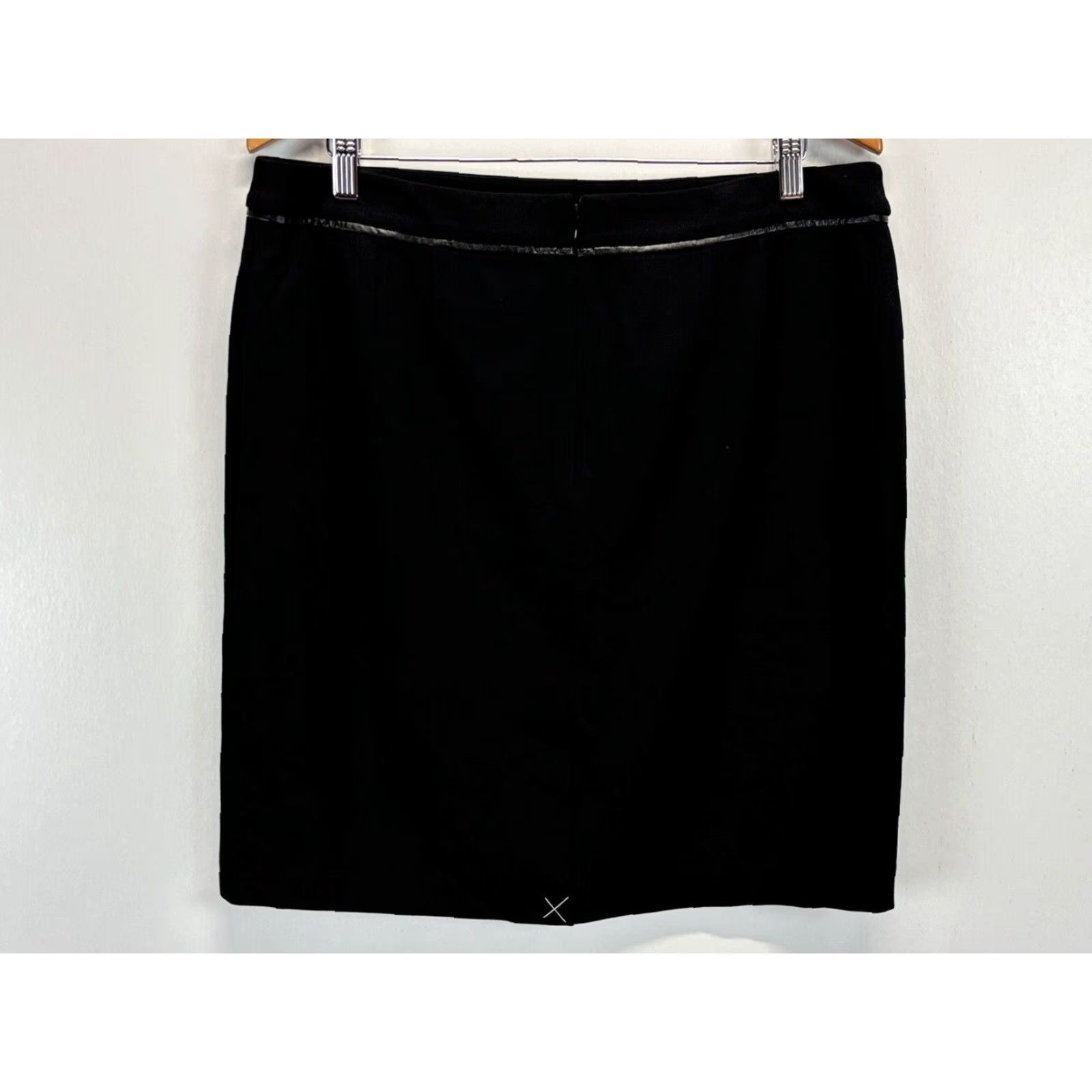 Talbots Talbots Black Pencil Skirt 16P Petites Basics Career Capsule Business Women Size 38" / US 16 / IT 52 - 2 Thumbnail
