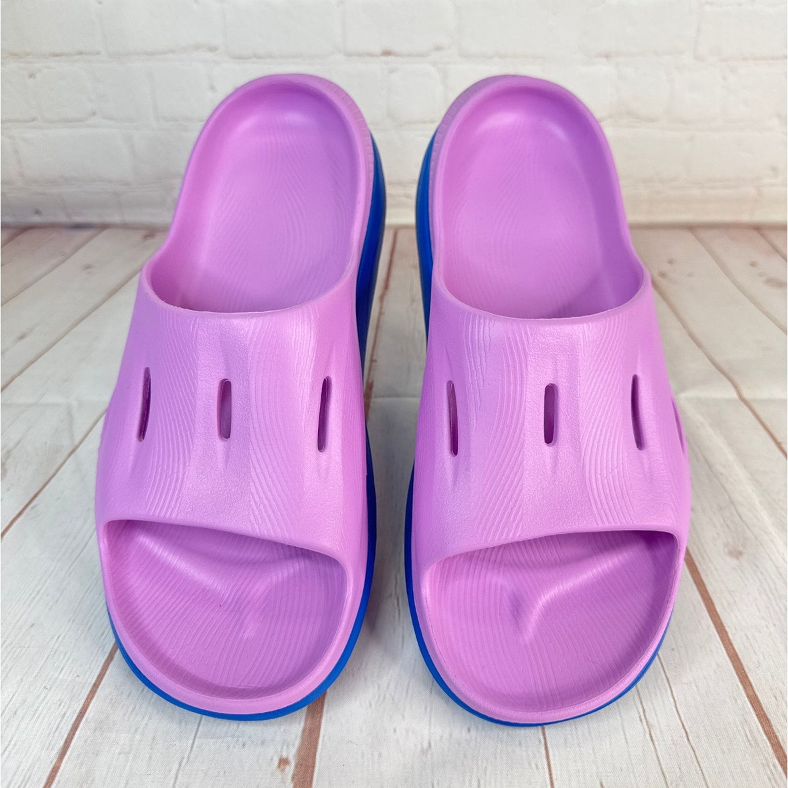 Hoka Hoka Ora Recovery Slide 3 Cyclamen/Coastal Sky Sandals Sz 11 Size US 11 / EU 44 - 6 Thumbnail
