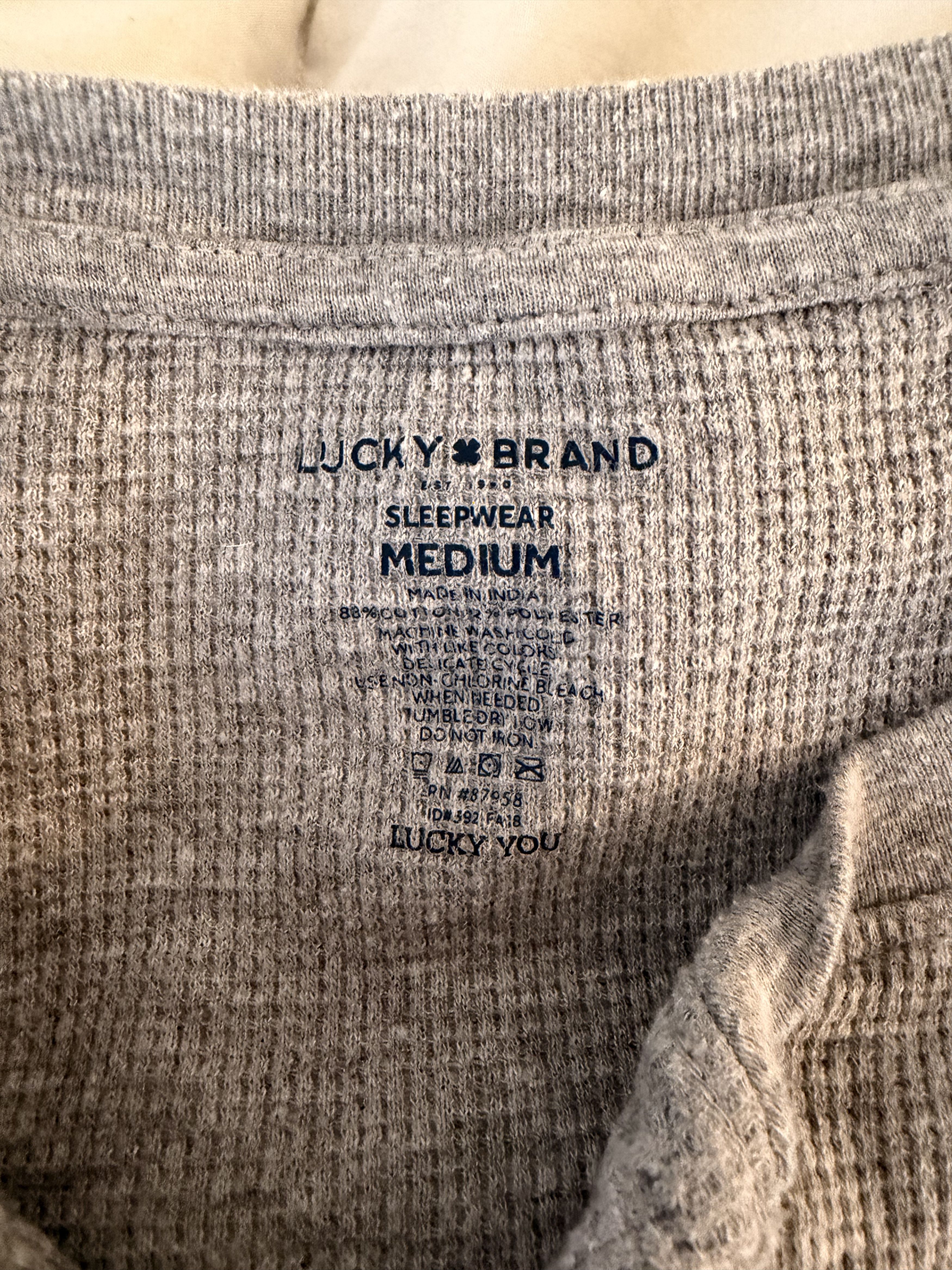 Lucky Brand Lucky Brand Longsleeve thermal Size US M / EU 48-50 / 2 - 3 Thumbnail