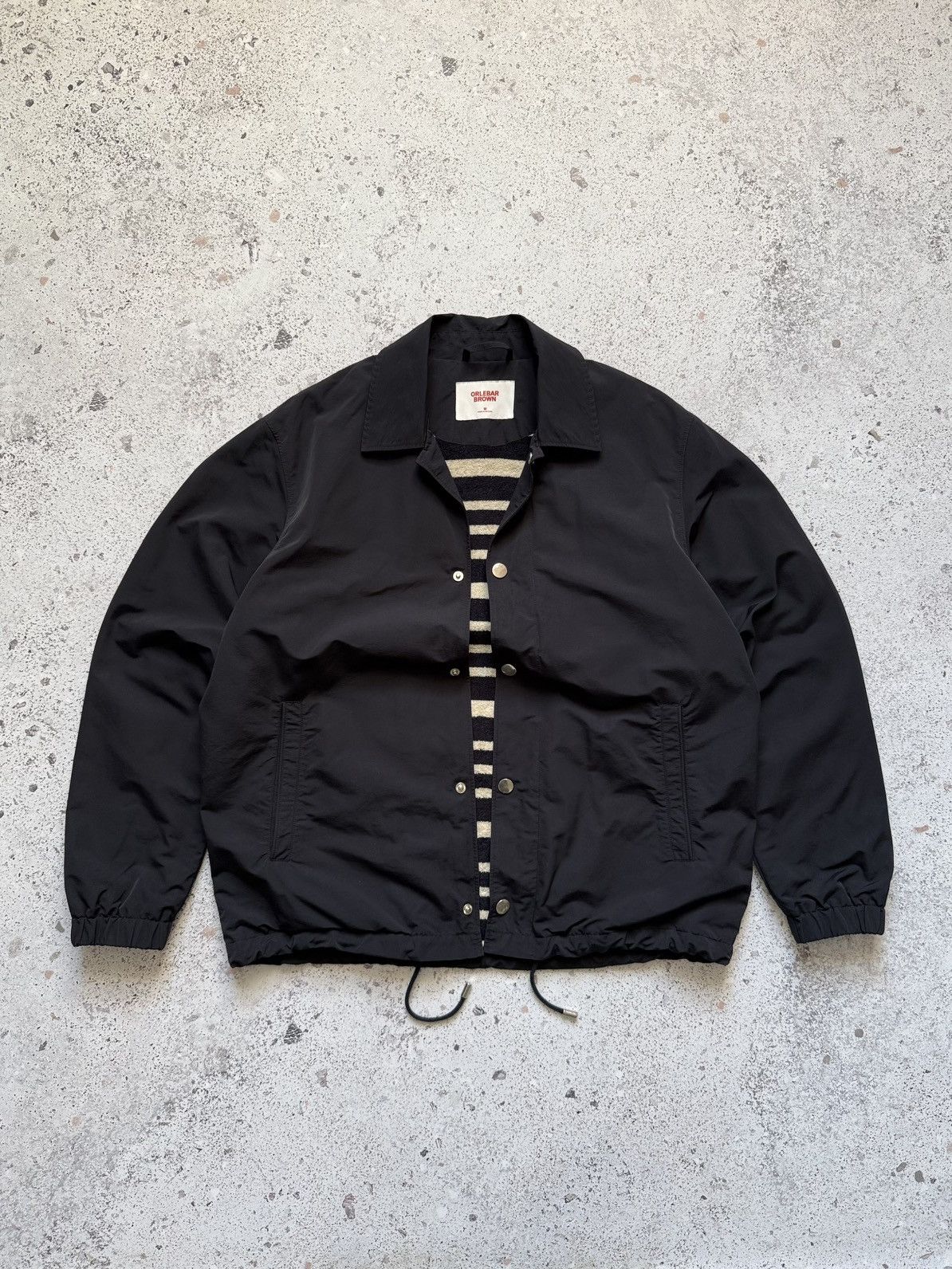 Orlebar Brown Orlebar brown Towelling lined coach jacket Size US M / EU 48-50 / 2 - 1 Thumbnail
