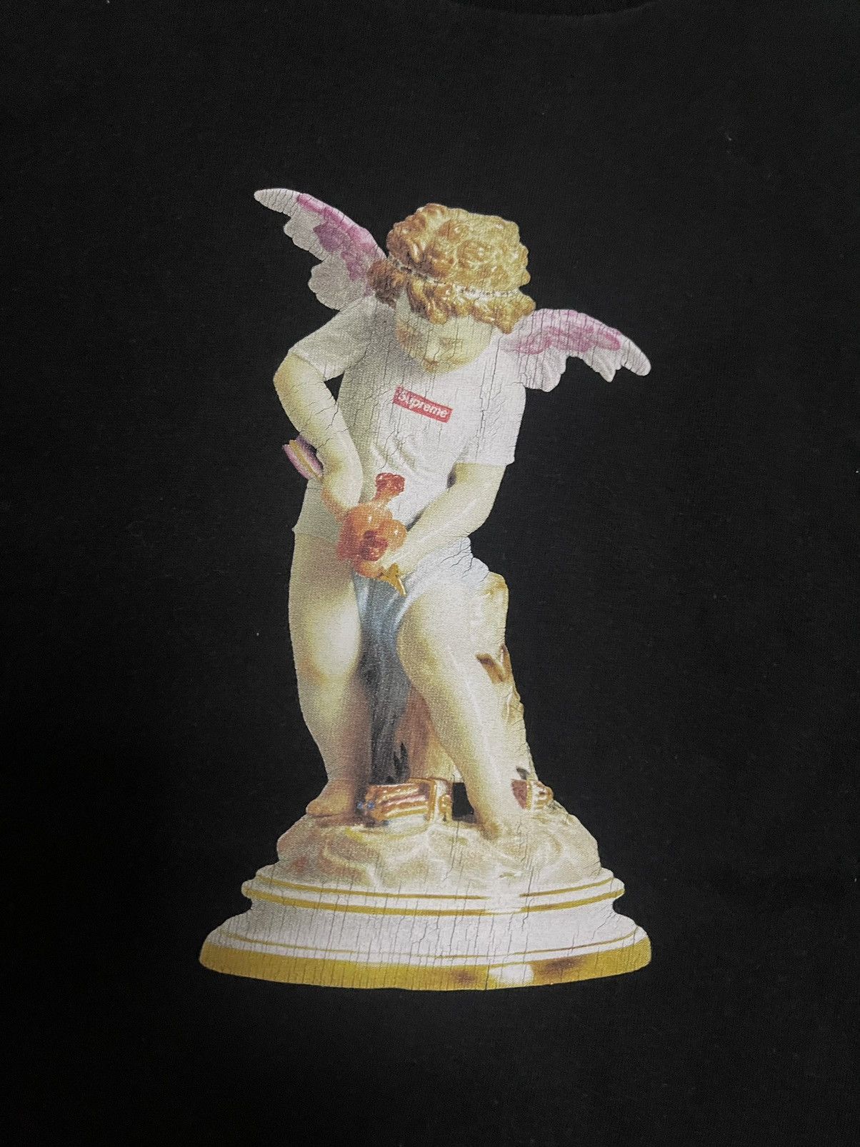 Supreme Supreme Cupid tee black Size US M / EU 48-50 / 2 - 3 Thumbnail
