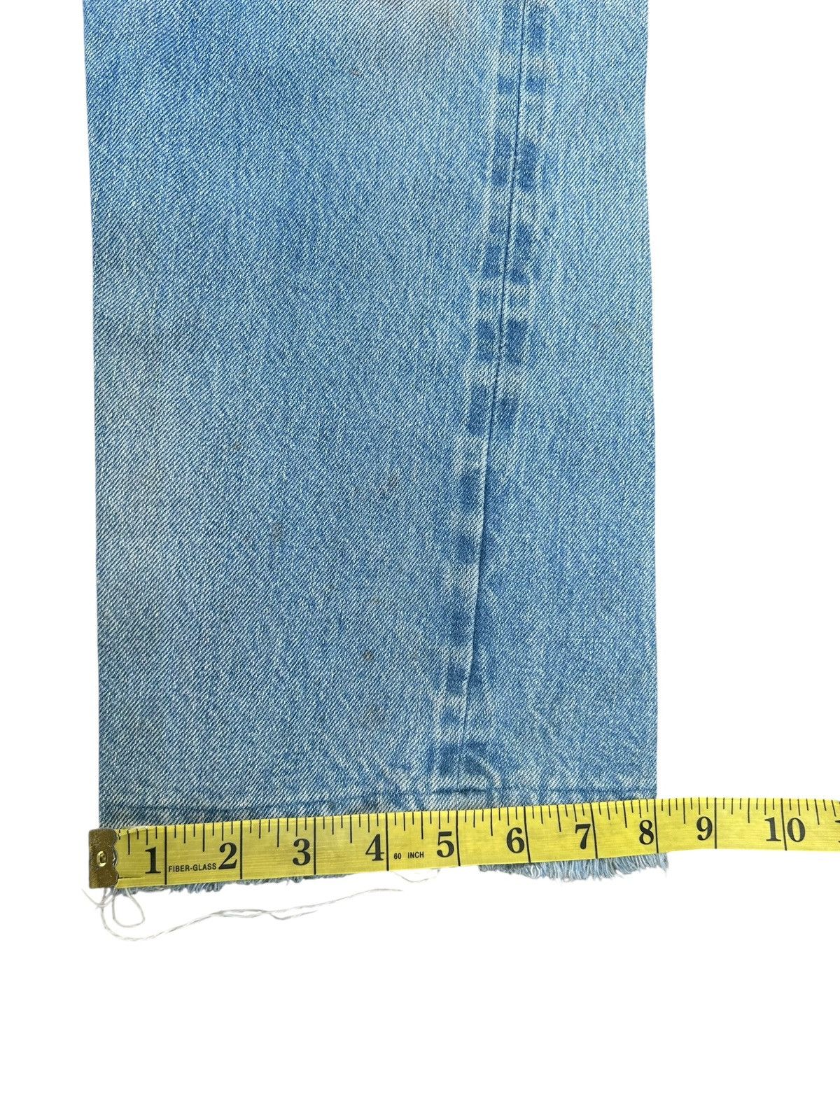 Kapital 80's THRASHED Levis 6 Selvedge Distressed Dirty Denim Jeans Size US 30 / EU 46 - 22 Thumbnail