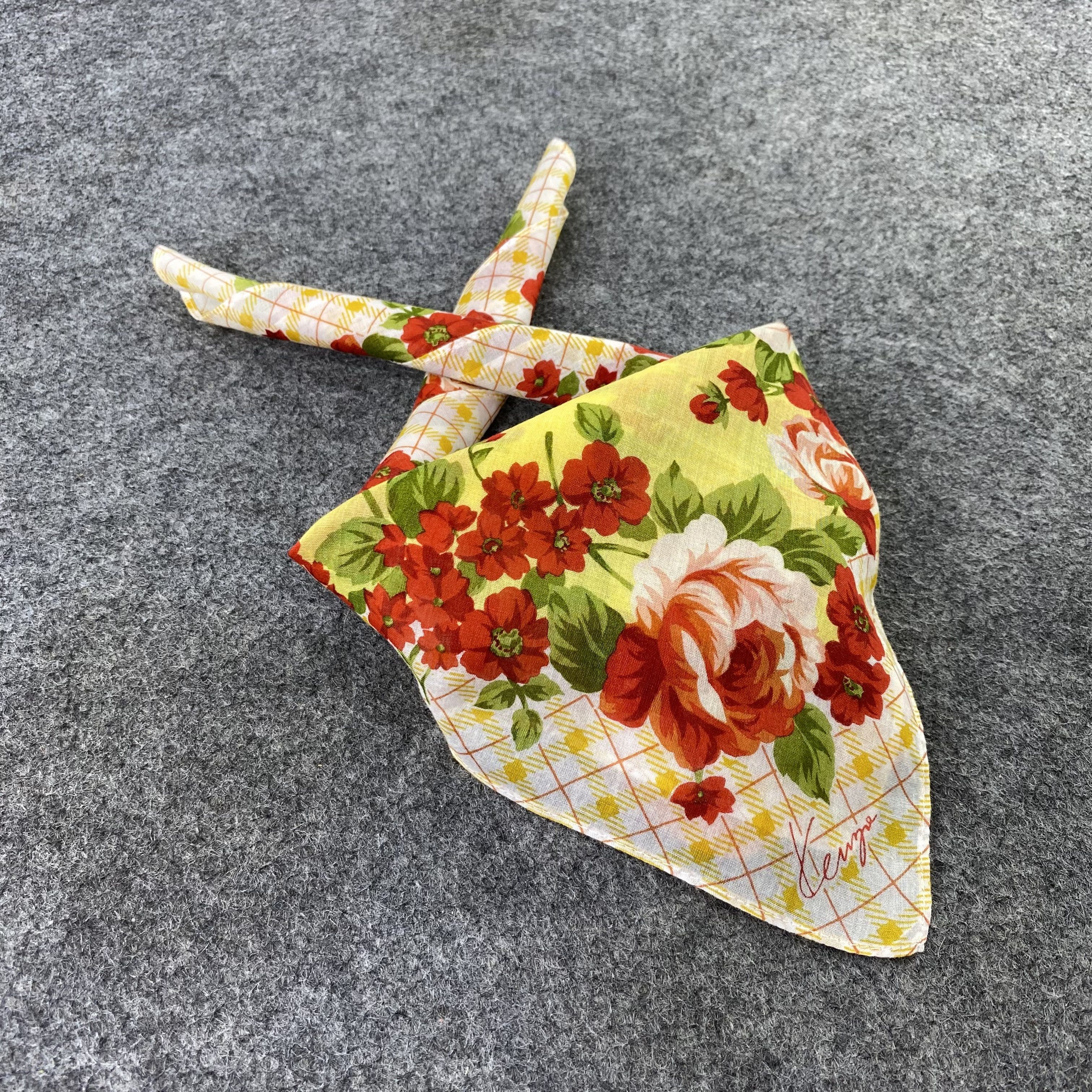 Kenzo Kenzo Handkerchief / Bandana / Neckerchief-B766 Size ONE SIZE - 1 Thumbnail