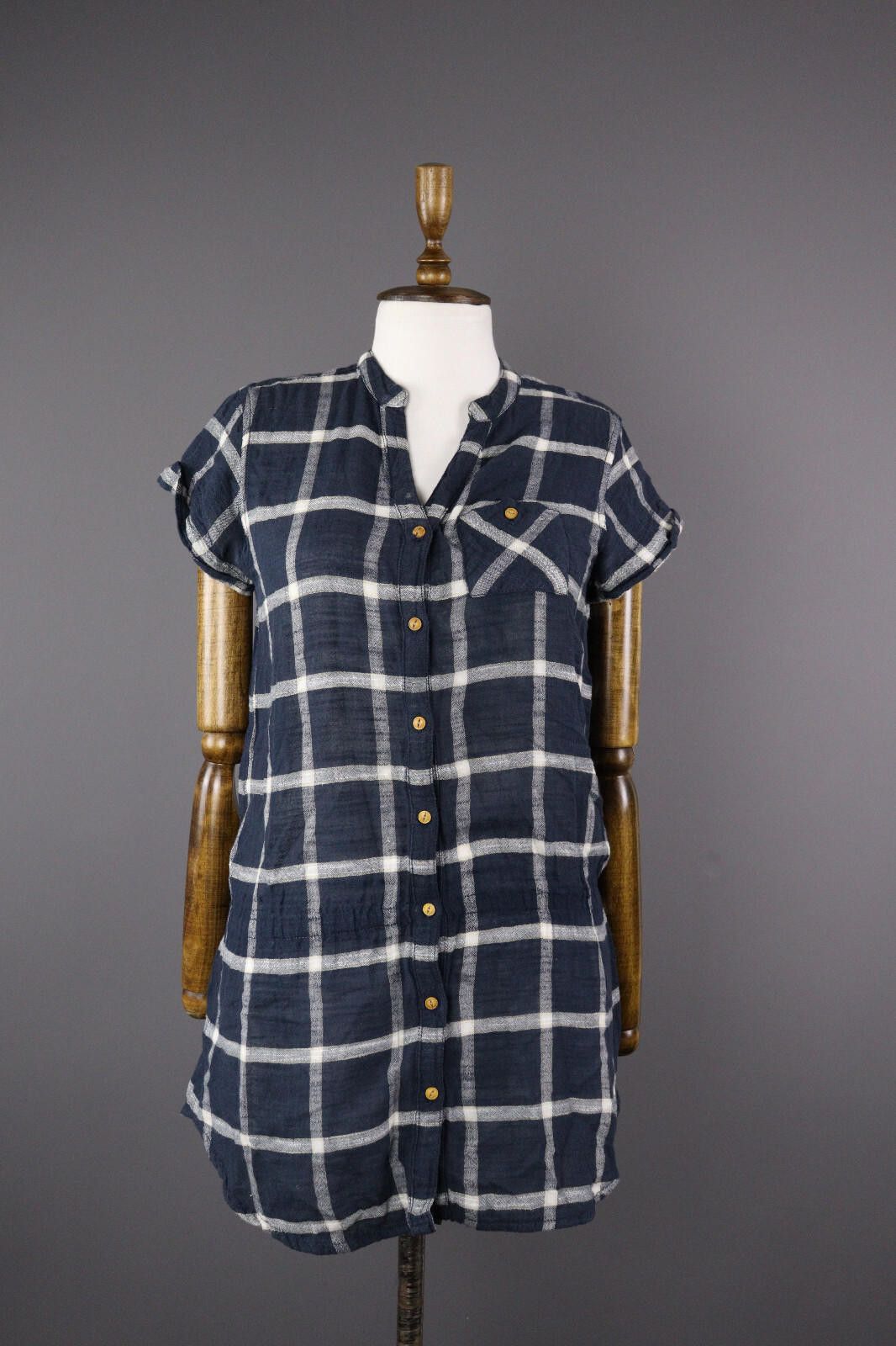 Woolrich Woolen Mills Ladies Woolrich Summer Check Tunic Mini Dress Size S Size S / US 4 / IT 40 - 1 Thumbnail