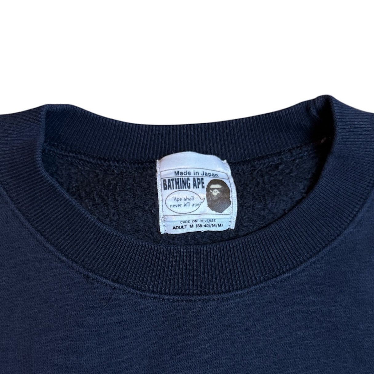 Bape Vintage BAPE Very Ape Busy Worker Sweatshirt Size US M / EU 48-50 / 2 - 4 Thumbnail