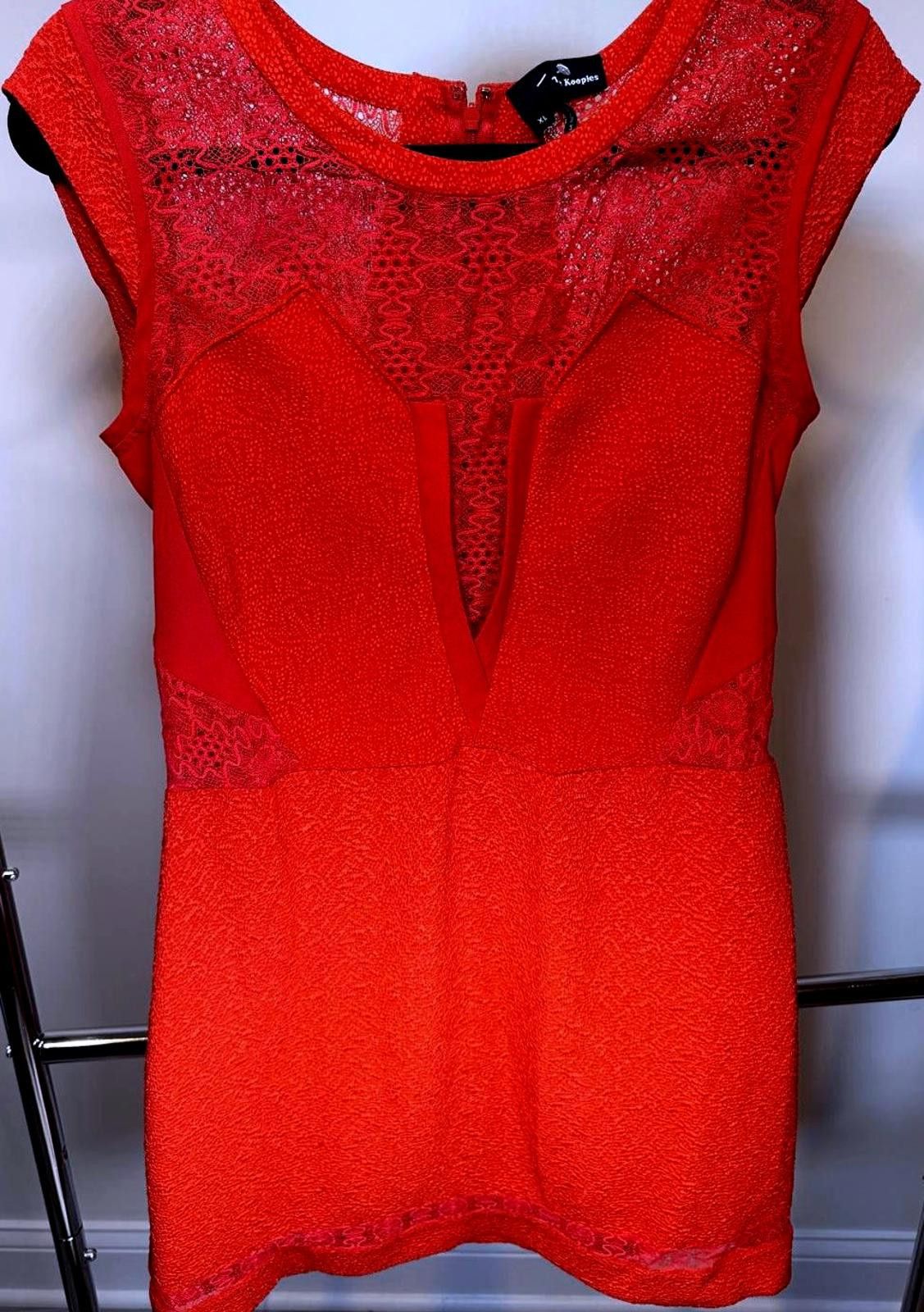 The Kooples Stylish The Kooples Lace-Detail Dress - XL Size XL / US 12-14 / IT 48-50 - 1 Thumbnail