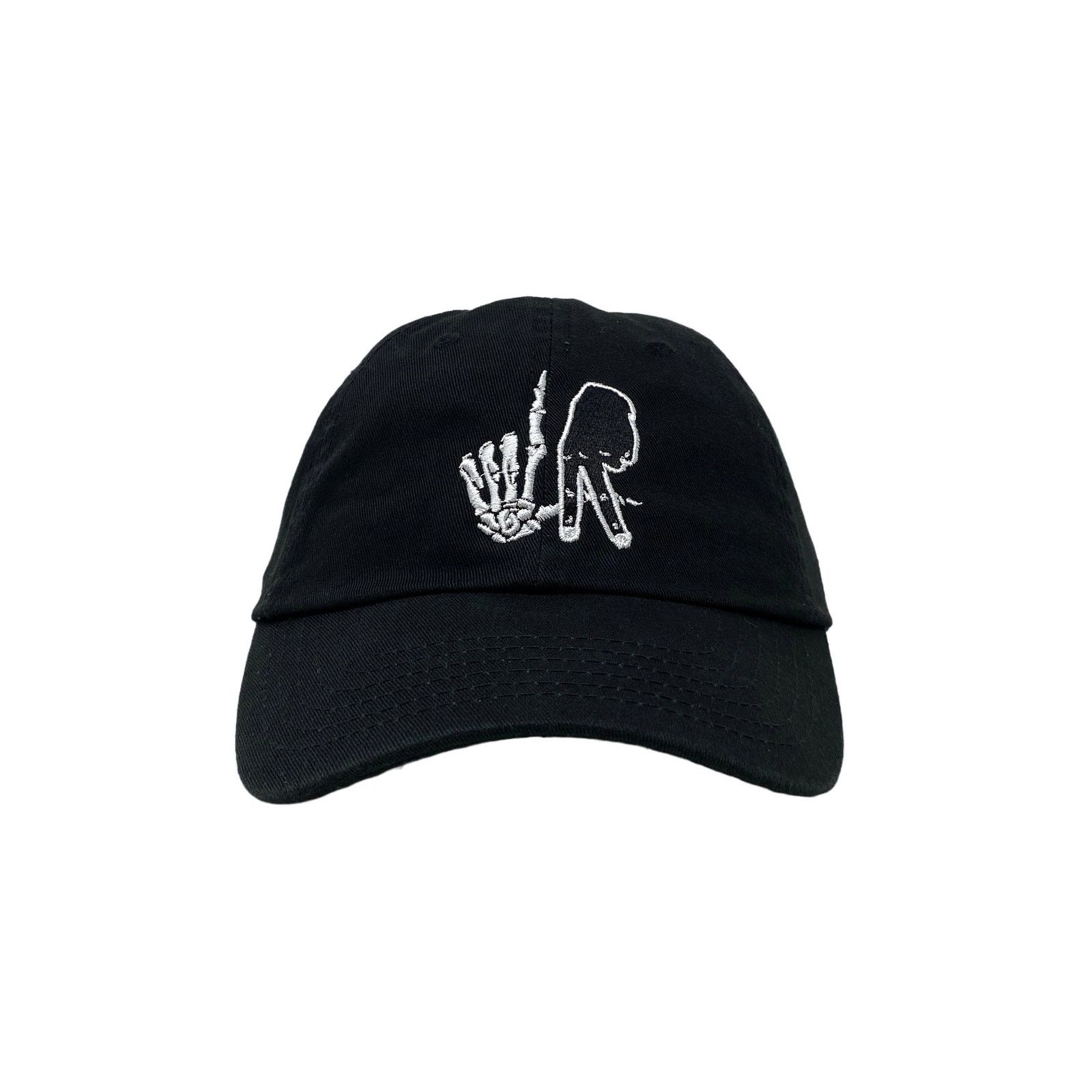 Other Los Angeles Bone Black Hand Dad Hat Size ONE SIZE - 2 Thumbnail