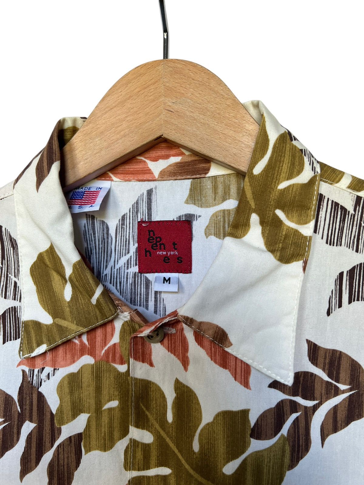 Needles × Nepenthes Nepenthes Floral Hawaiian Shirt Size US M / EU 48-50 / 2 - 7 Thumbnail