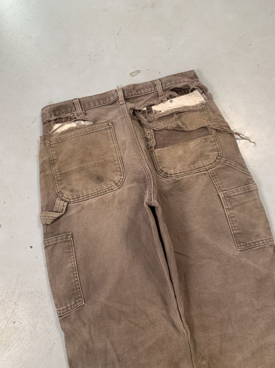 Carhartt Rare sunfade vintage carhartt double knee b136 dkb Size US 34 / EU 50 - 8 Thumbnail
