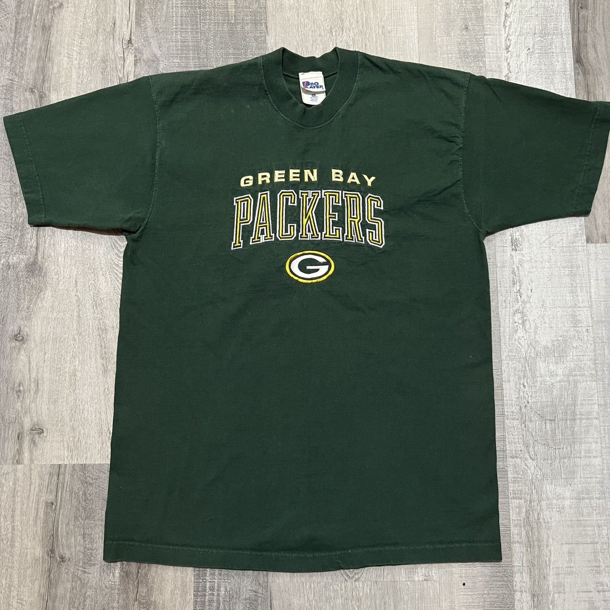 Logo Athletic × Vintage VTG Green Bay Packers Logo Athletic Green Football T Shirt Size US XL / EU 56 / 4 - 1 Thumbnail