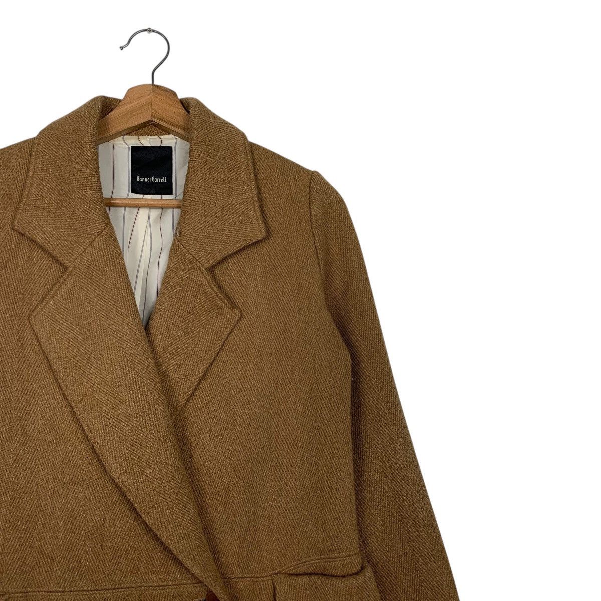 Other Banner Barrett Double Breasted Herringbone Coat Size XS / US 0-2 / IT 36-38 - 5 Thumbnail