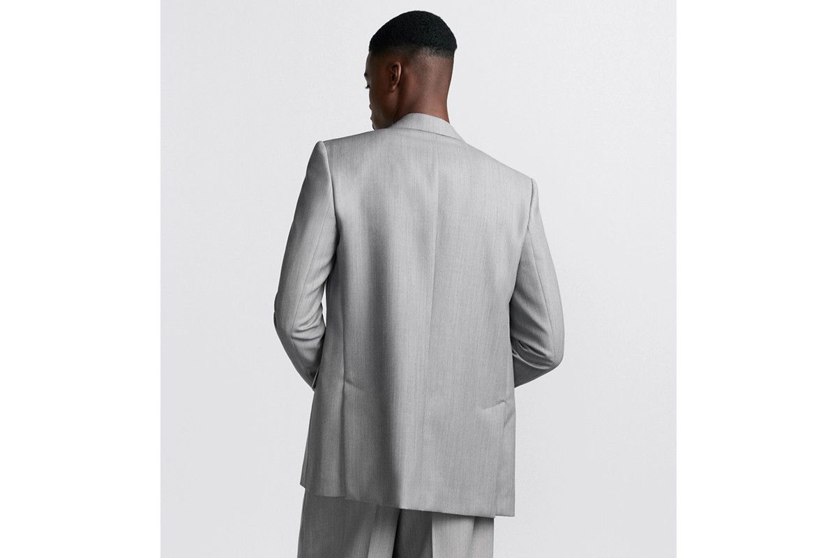 Dior o1bcso1str0226 Classic Jacket in Grey Size US S / EU 44-46 / 1 - 6 Thumbnail