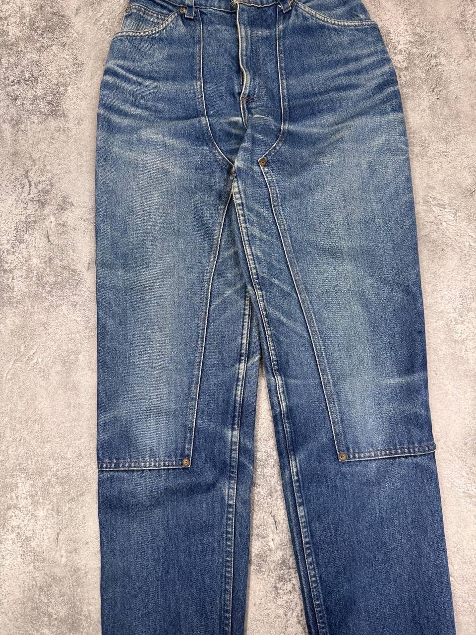 Levi's Levis 520 Women Blue Denim Jeans Cargo Vintage 70s rare Size 30" / US 8 / IT 44 - 8 Thumbnail