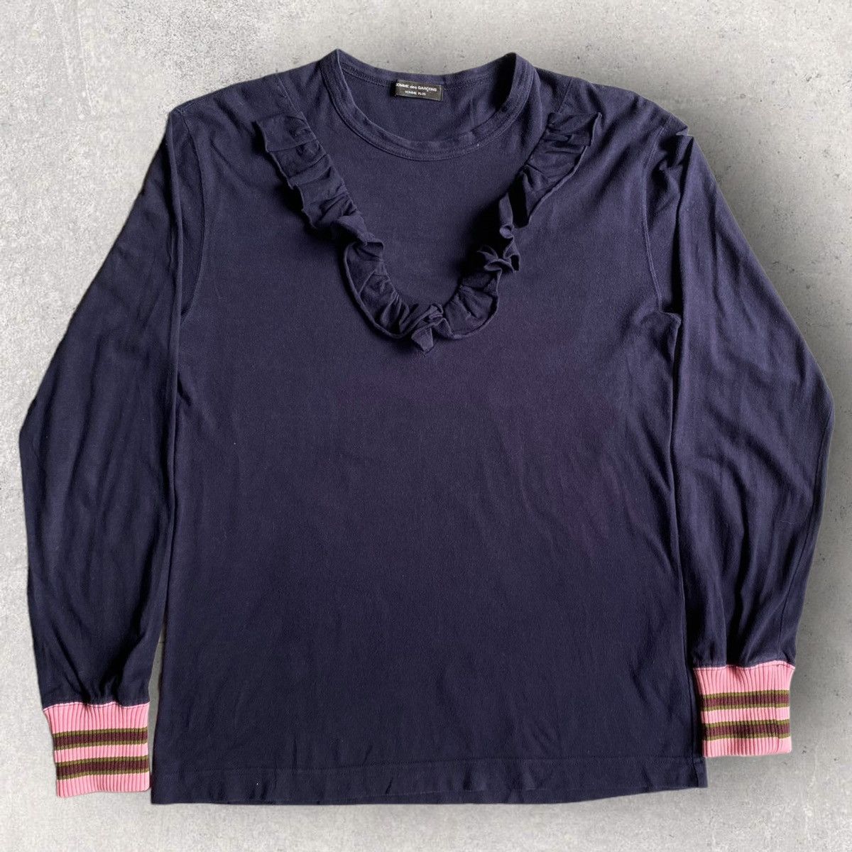 Comme des Garcons Comme Des Garcons Homme Plus SS04 Ruffle L/S Size US S / EU 44-46 / 1 - 1 Thumbnail