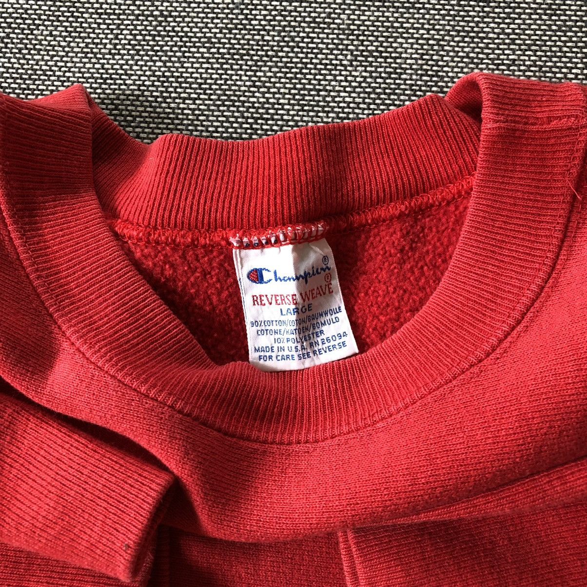 Champion CHAMPION Spellout Reverse Weave Crewneck Sweatshirt Size US L / EU 52-54 / 3 - 6 Thumbnail