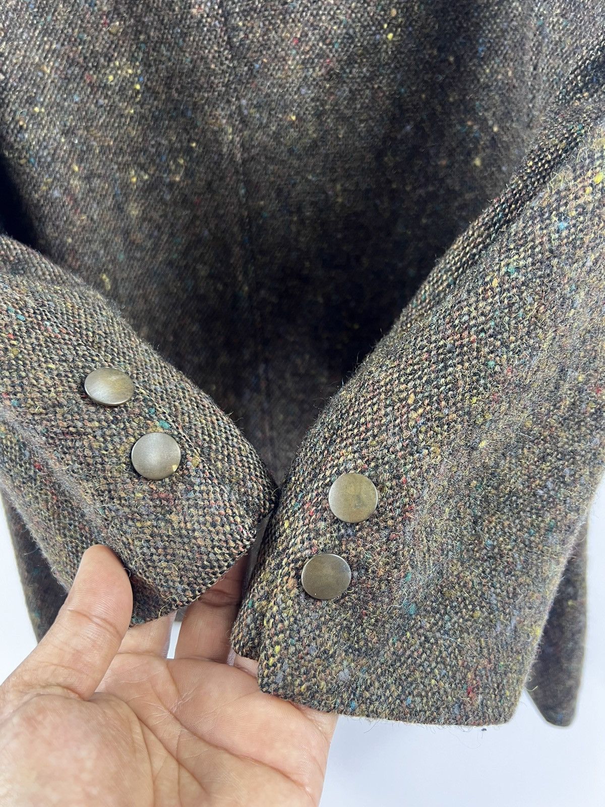 Vintage 🔥 ACWA 40's🔥 AMALGAMATED Vintage Tweed Work Coat JACKET Size US S / EU 44-46 / 1 - 9 Thumbnail