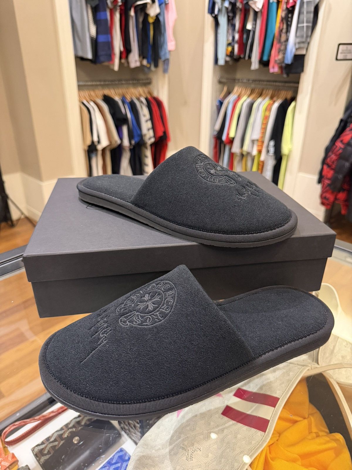 Chrome Hearts Chrome Hearts NYC Exclusive Hotel Slippers Size US 9 / EU 42 - 5 Thumbnail
