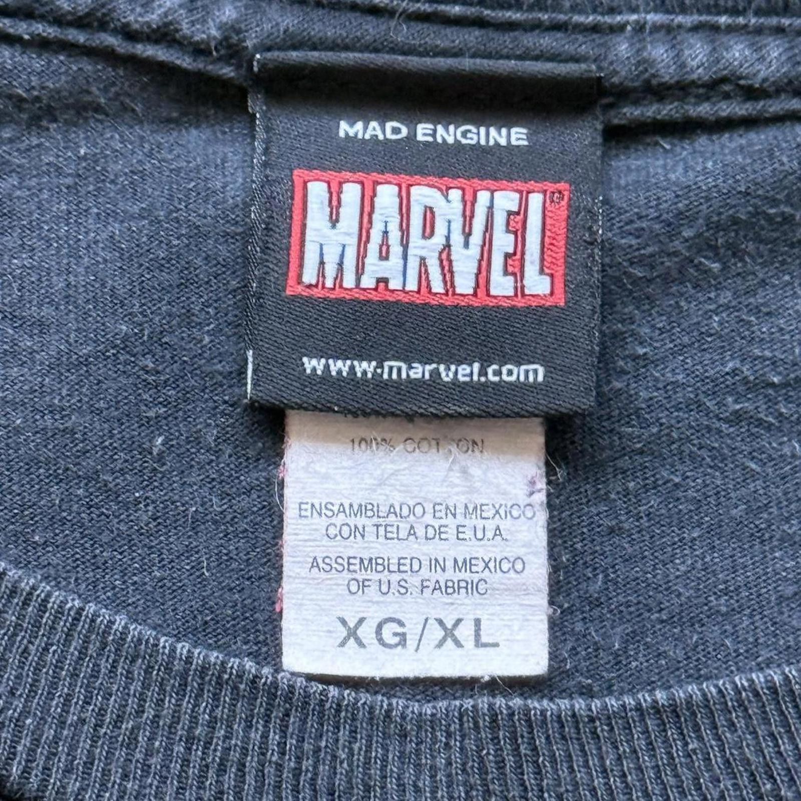 Marvel Comics Licensed Marvel Superhero’s Y2K Graphic T-Shirt Size US XL / EU 56 / 4 - 4 Thumbnail