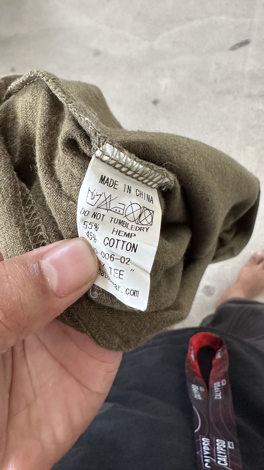 Japanese Brand PHATEE WEAR FUNCTION JUNCTION HEMP TEE Size US M / EU 48-50 / 2 - 5 Thumbnail