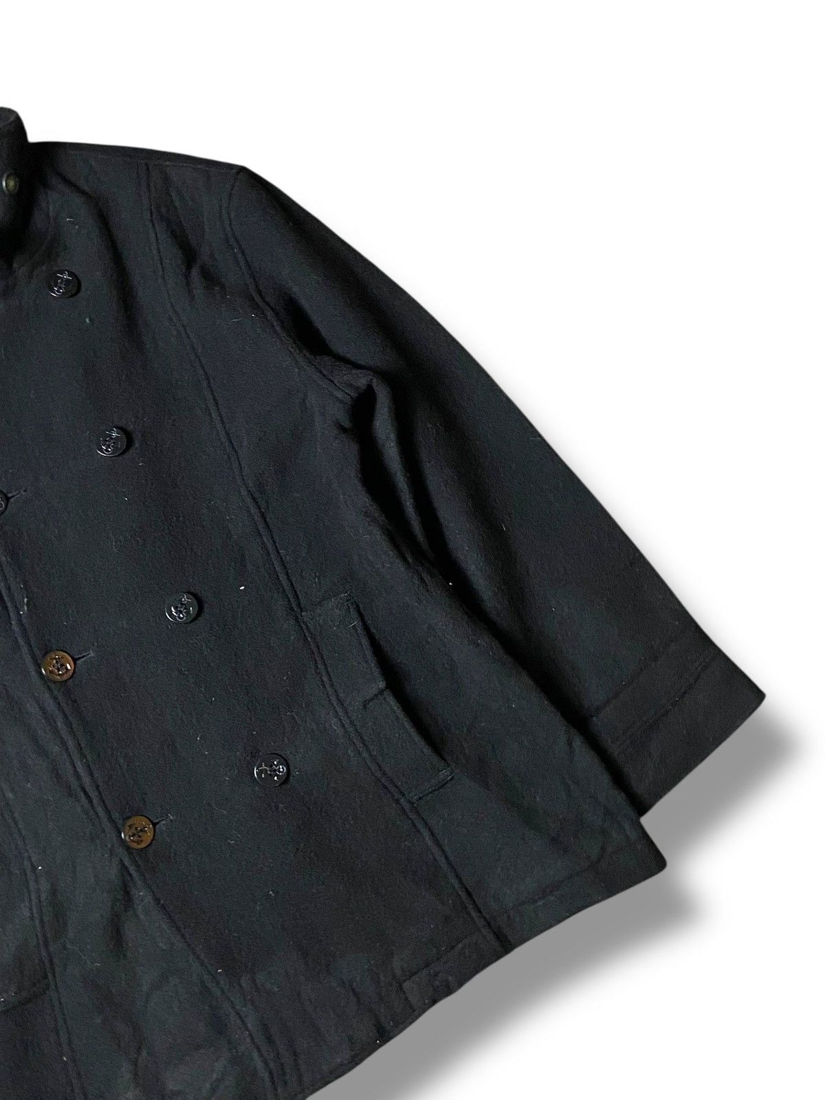 Japanese Brand × Vintage × Woolrich Woolen Mills Vintage WOOLRICH Double Breasted Wool Coat (129) Size US M / EU 48-50 / 2 - 5 Thumbnail
