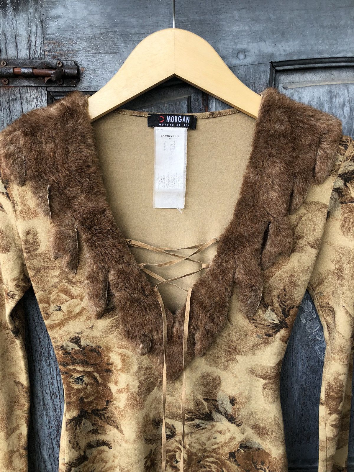 Morgan De Toi Morgan De Toi Fur & Flower SexyNaughtyBitchiMe Beauty Beast Size S / US 4 / IT 40 - 6 Thumbnail