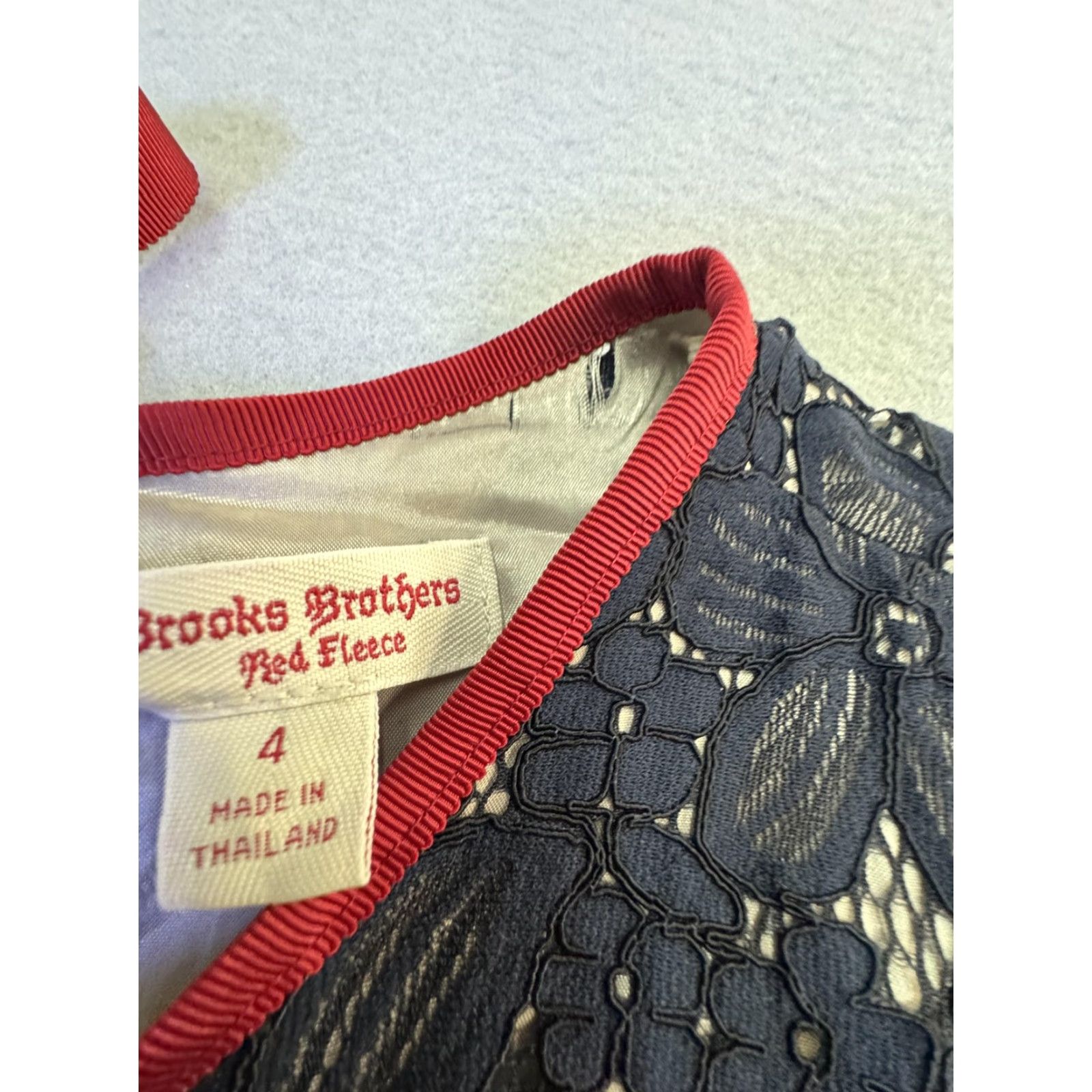 brooks brothers red fleece dress Brooks Brothers Red Fleece Dress size 6