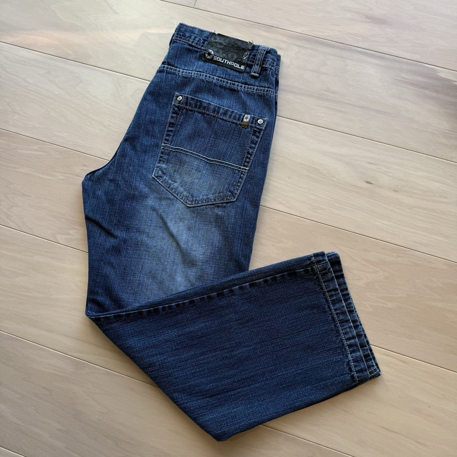 Southpole Vintage Southpole Jeans 34 Blue Y2K Baggy Denim Skater Punk Size US 34 / EU 50 - 8 Thumbnail