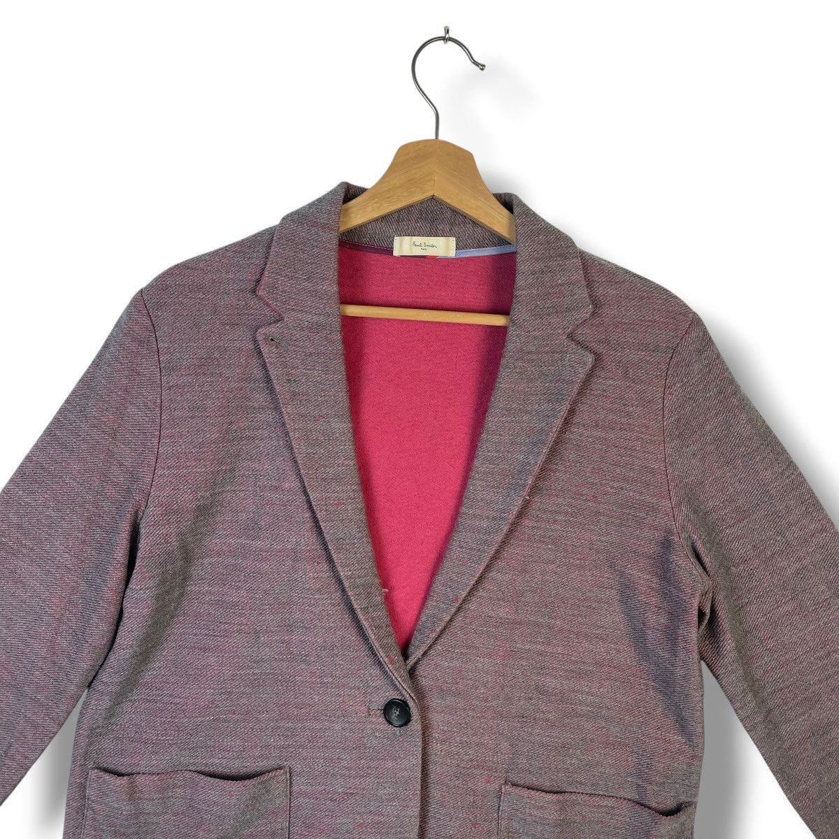 Paul Smith PAUL SMITH PARIS KNITTED WOOL BLAZER Size XL / US 12-14 / IT 48-50 - 5 Thumbnail