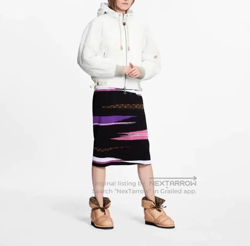Louis Vuitton Louis Vuitton White Cotton Down Jacket for Women . Size XXS / US 00 / IT 34 - 9 Thumbnail