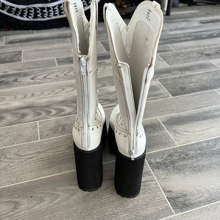 Dolls Kill Pure Bad Bitch Platform Cowboy Boots Grailed