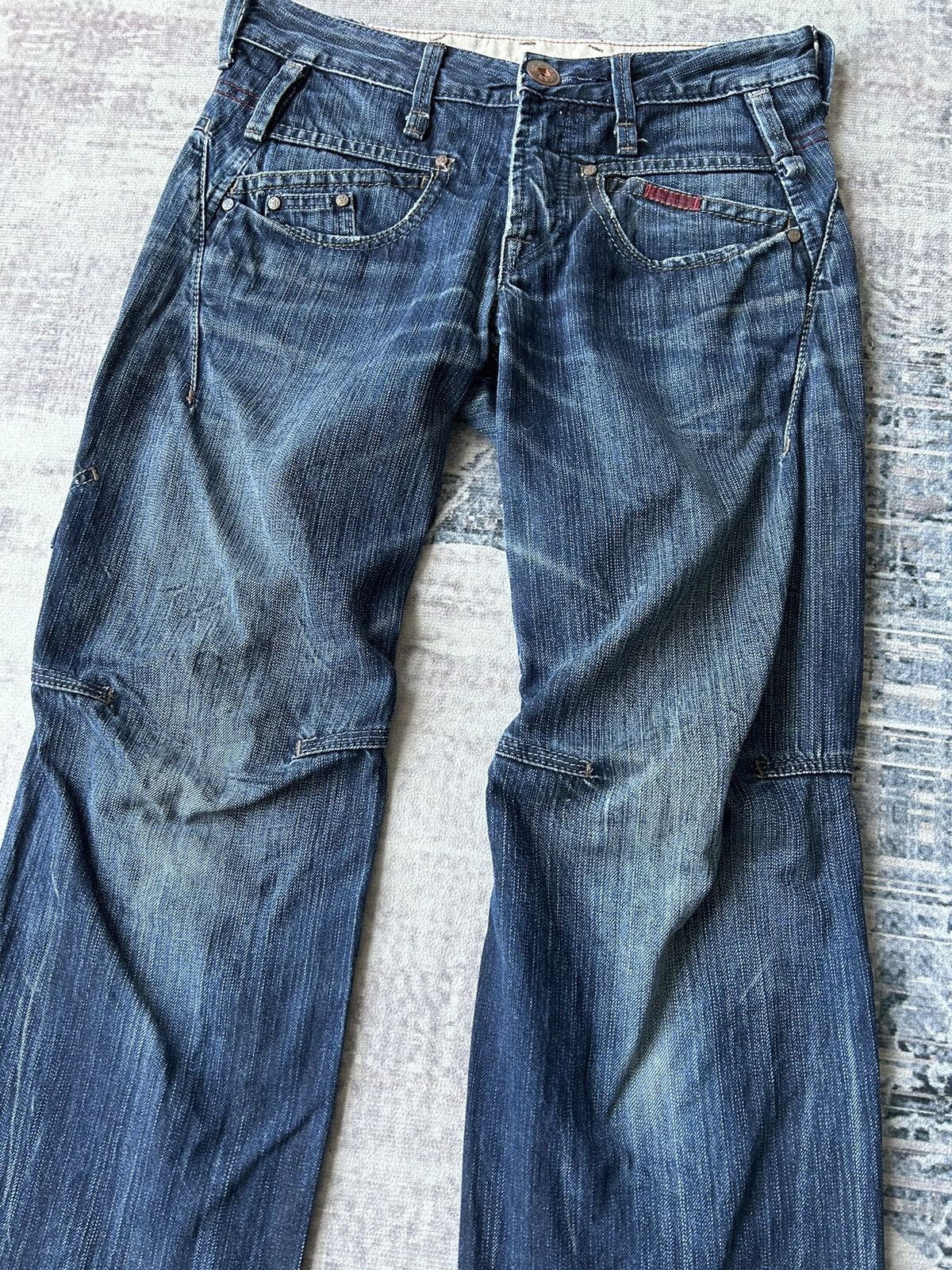 Marithe + Francois Girbaud Marithe Francois Girbaud Cargo Jeans Size US 29 - 8 Thumbnail