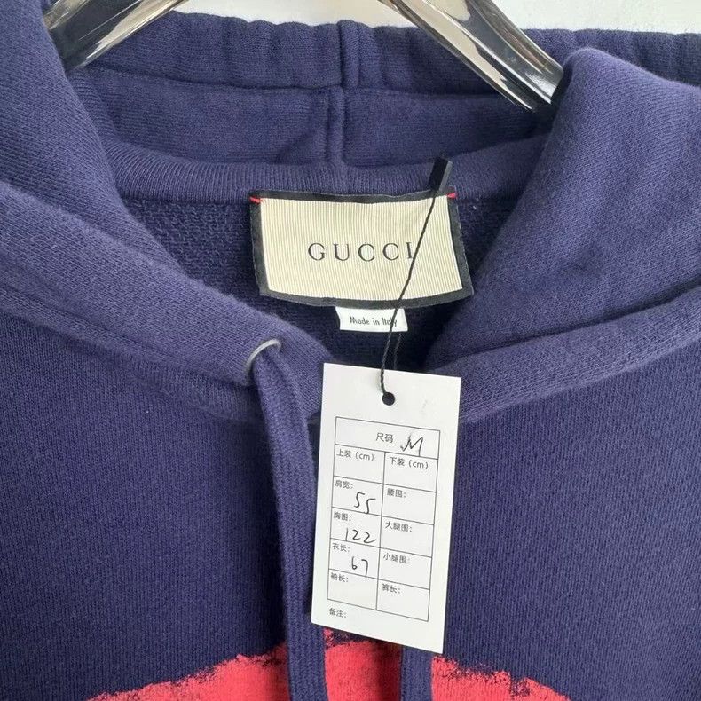 Gucci Gucci Elf cat slogan hoodie 2501-Nextarrow Size US M / EU 48-50 / 2 - 2 Thumbnail